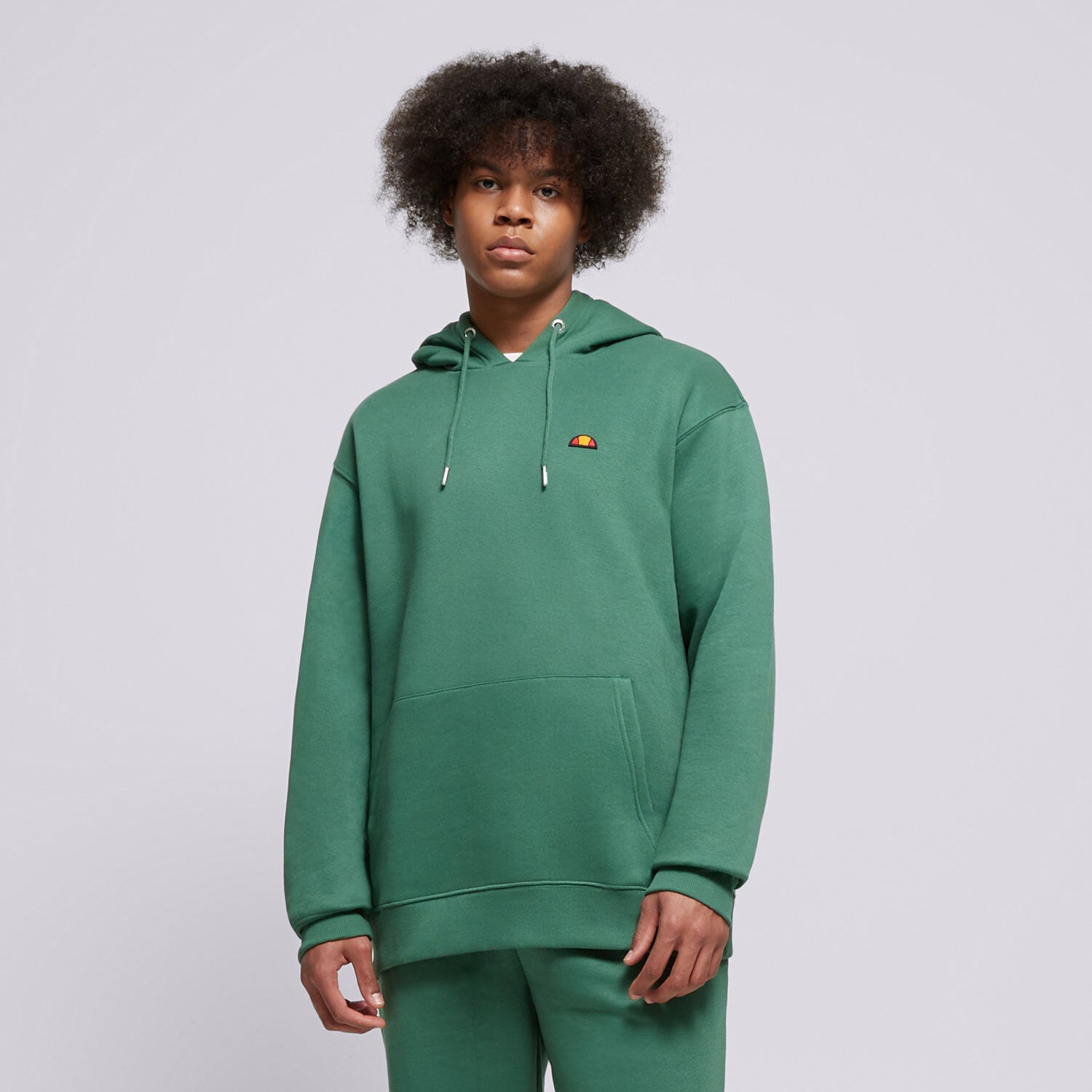 Bărbați bluză ELLESSE BLUZĂ HANORAC VARON OH HOODY GREEN SMG22037503 Verde