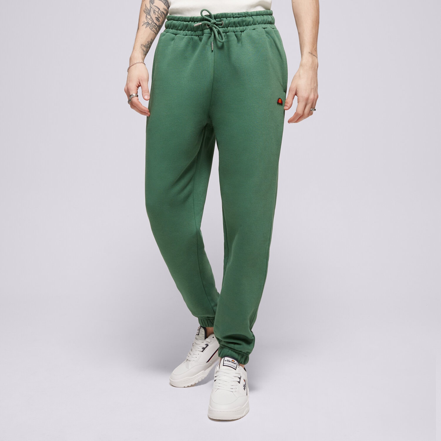 Bărbați pantaloni ELLESSE PANTALONI  LOMMA JOG PANT GREEN SMG22038503 Verde