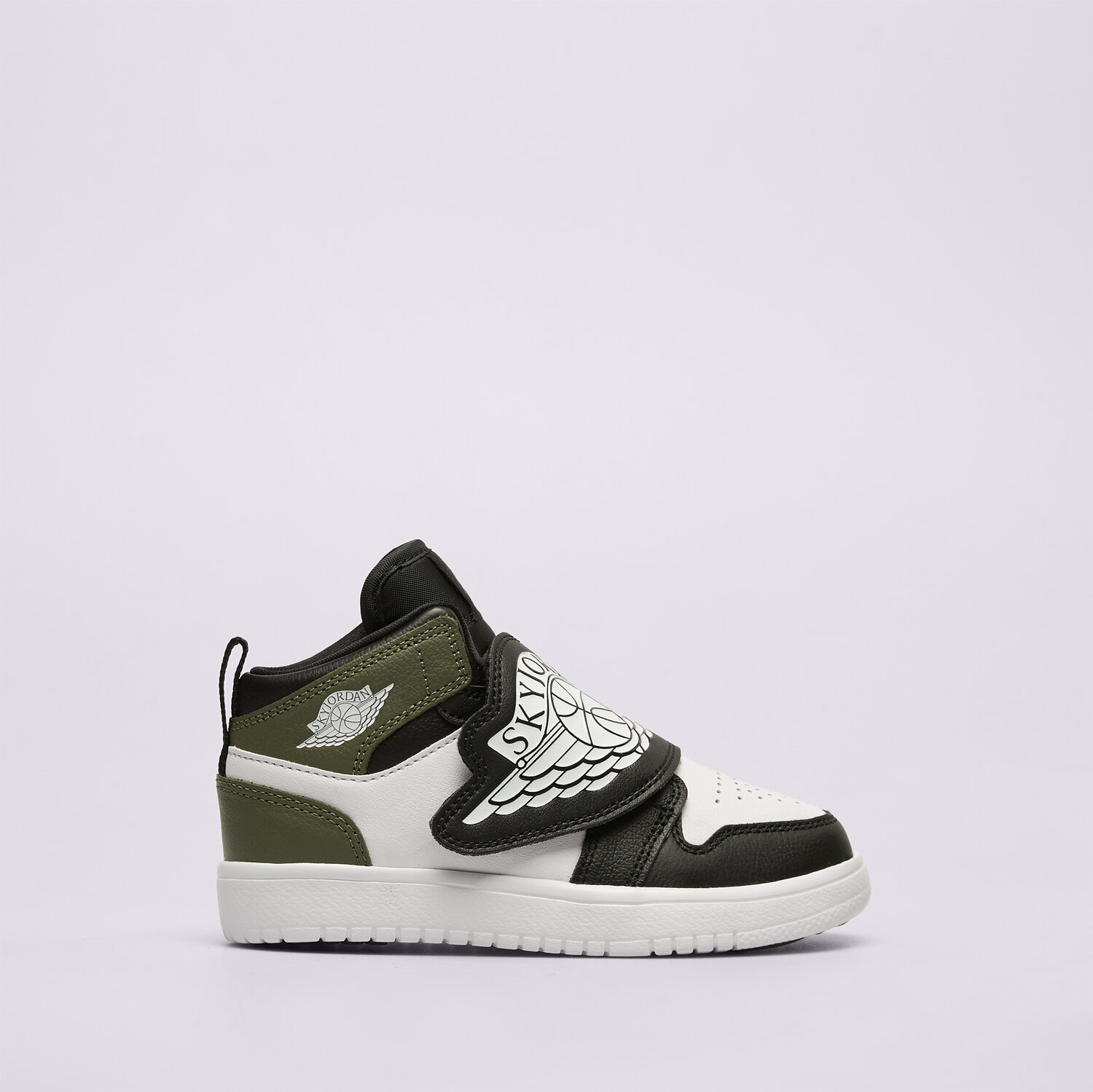 Copii pantofi sport JORDAN SKY JORDAN 1 BQ7197-092 Kaki