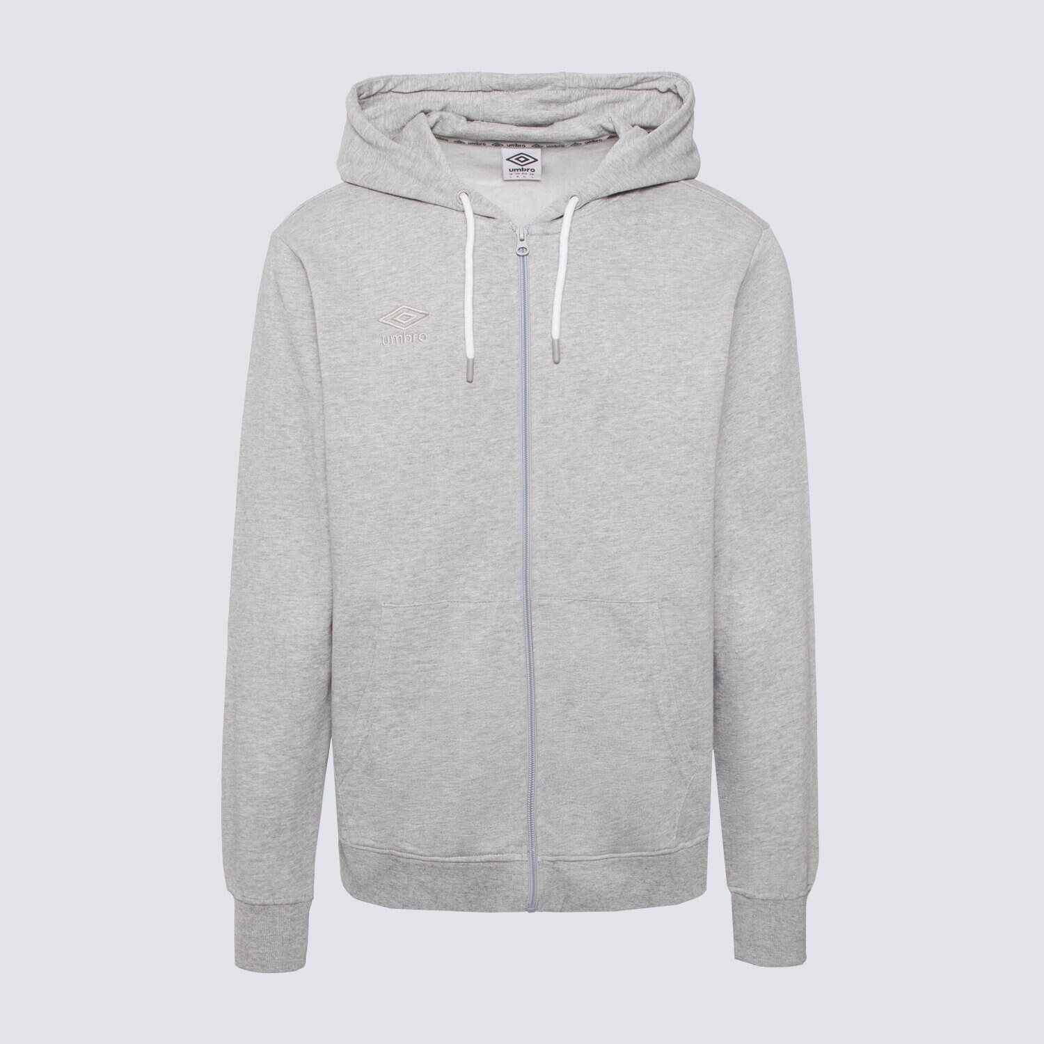 Bărbați bluză UMBRO BLUZĂ CU GLUGĂ PELO UL323BLM90001 Gri