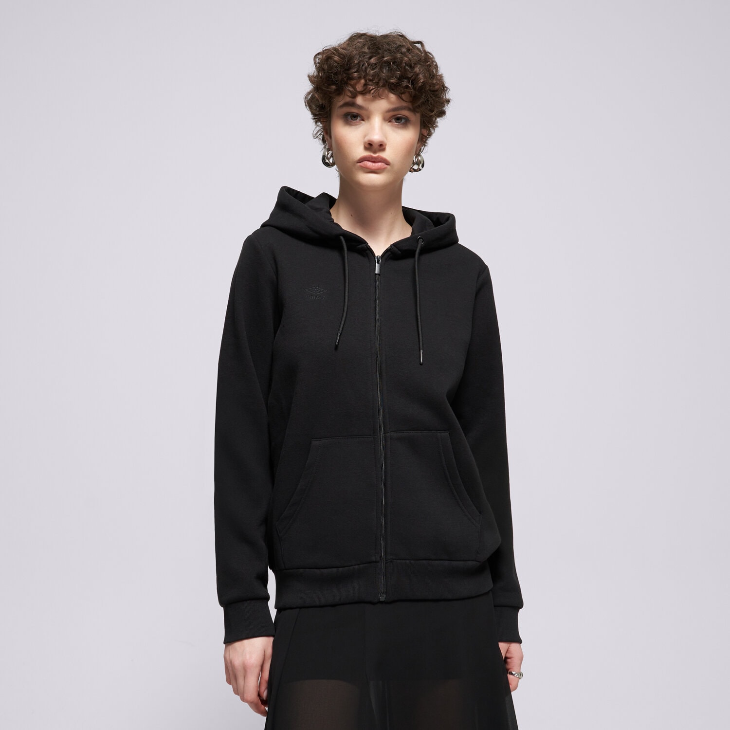 Femei bluză UMBRO BLUZĂ HANORAC LINDI II UL321BLD90001 Negru