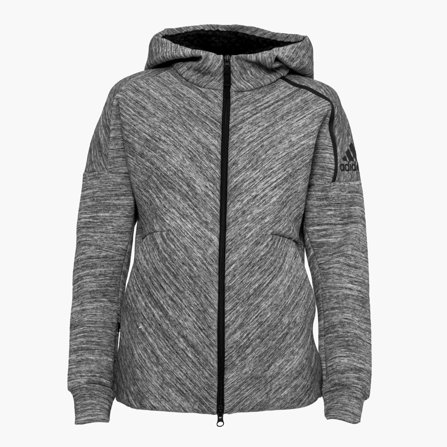 Femei bluză ADIDAS BLUZĂ ZNE ROADTR HOOD B46931 Gri