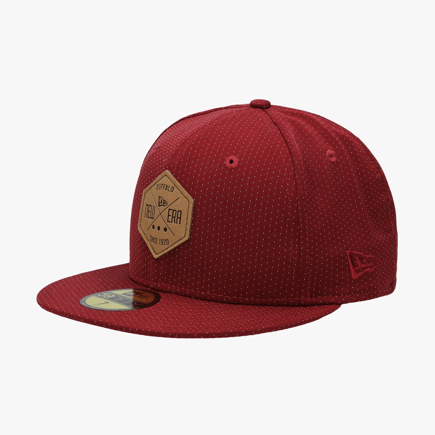 Copii șapcă NEW ERA CACIULA HEX PATCH FITTED NE MRN 80469159 Bordo