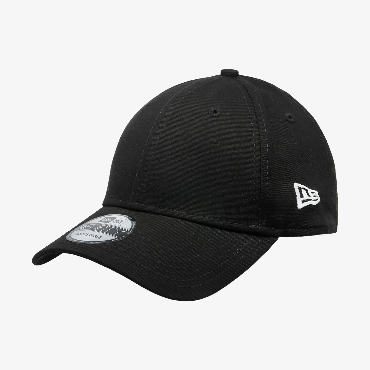 Bărbați șapcă NEW ERA CACIULA FLAG NE 9FORTY BLK/WHT 11179866 Negru
