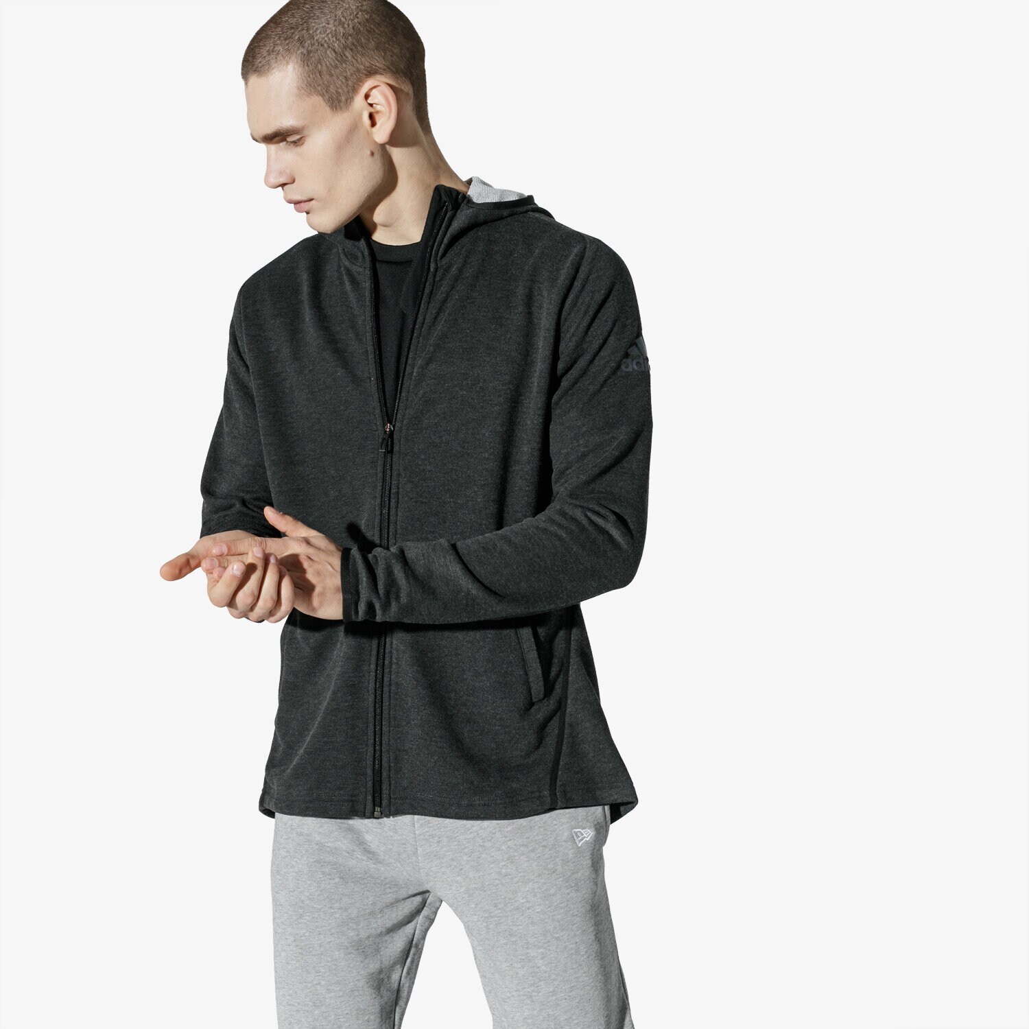 Bărbați bluză ADIDAS BLUZĂ FL_TRH SPR CX0172 Gri