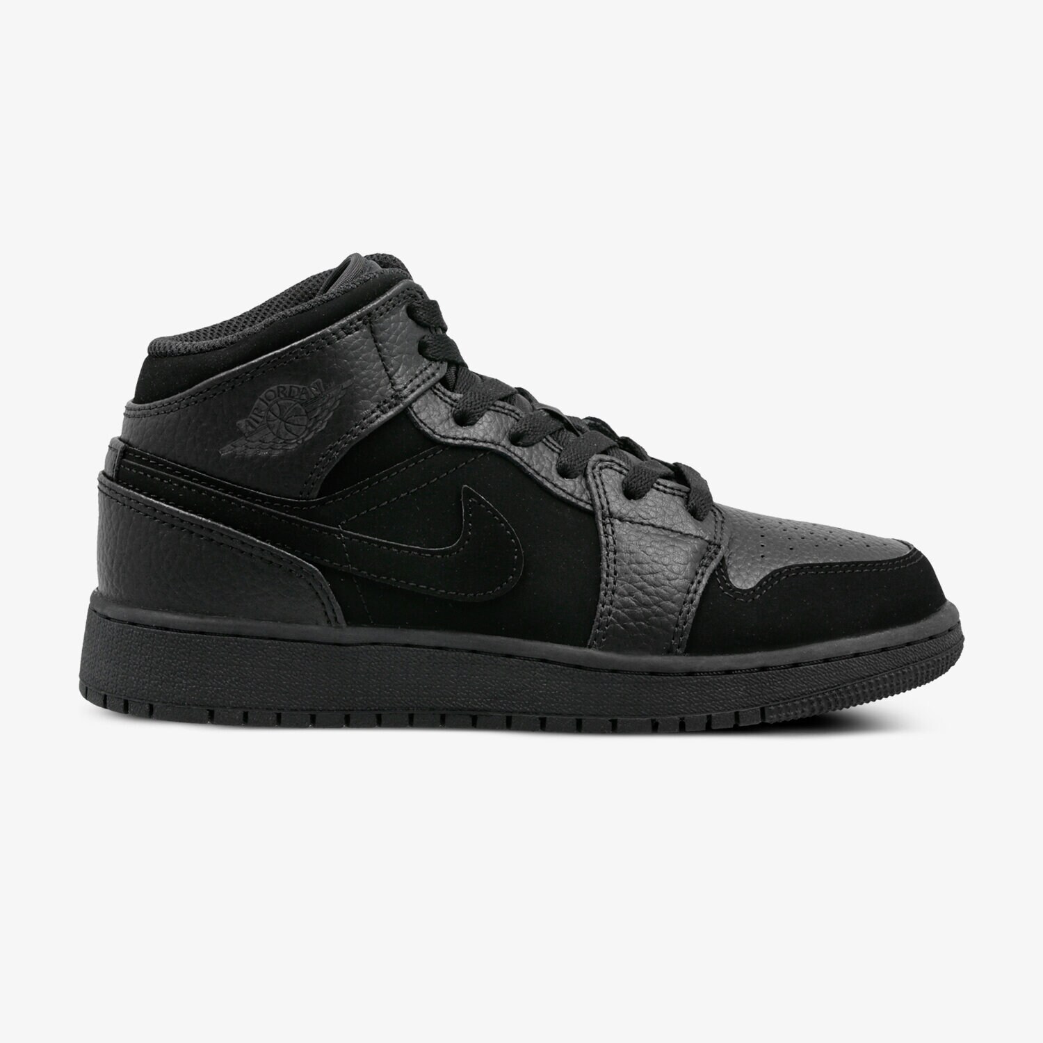 Copii pantofi sport AIR JORDAN 1 MID (GS) 554725-064 Negru