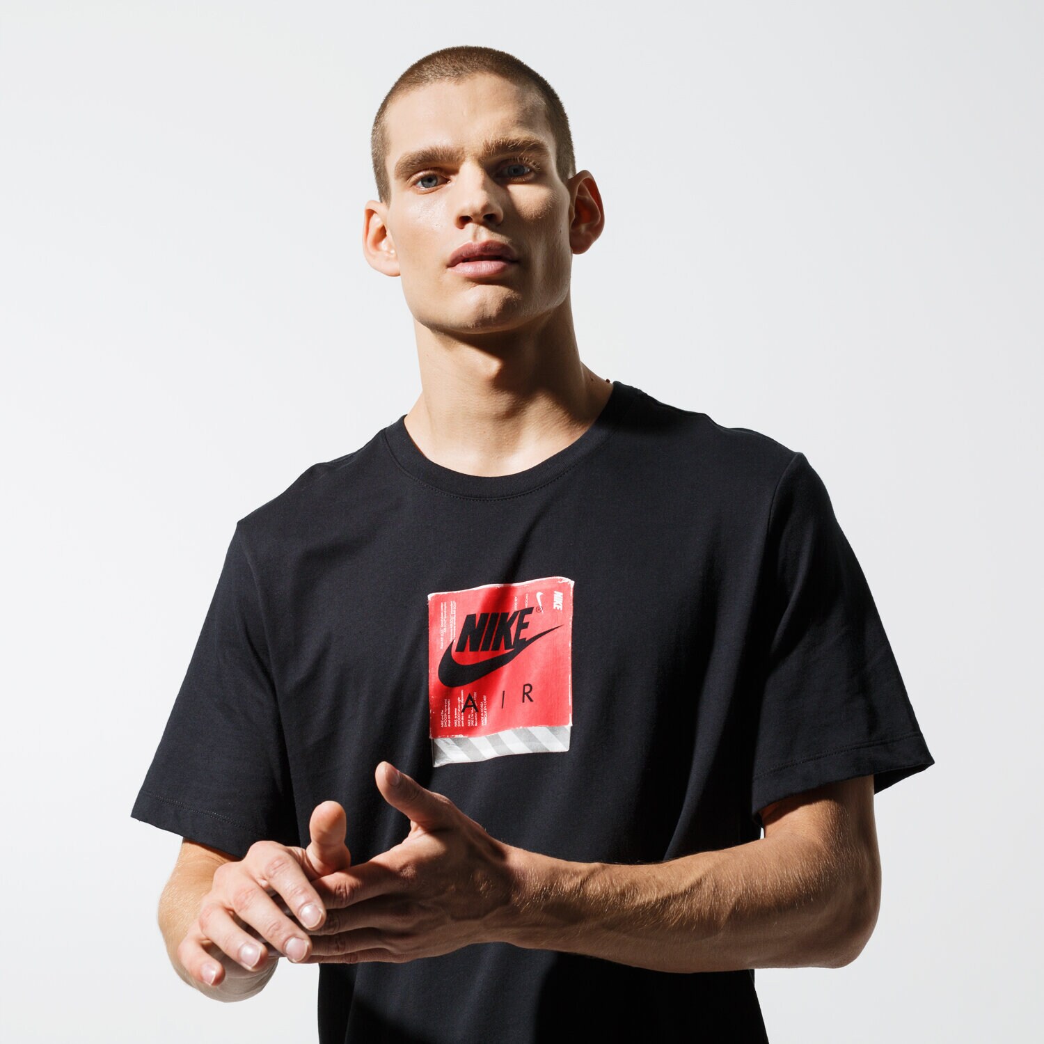 Bărbați tricou NIKE TRICOU M NSW TEE FTWR PACK 4 BQ0072-010 Negru