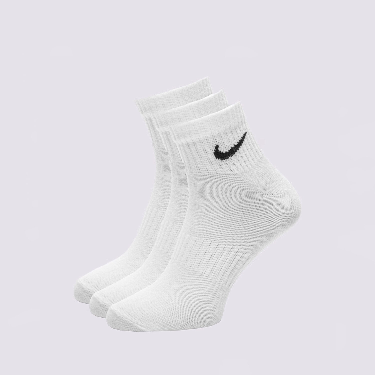 Femei șosete NIKE ȘOSETE U NK EVERYDAY LTWT ANKLE 3PR SX7677-100 Alb
