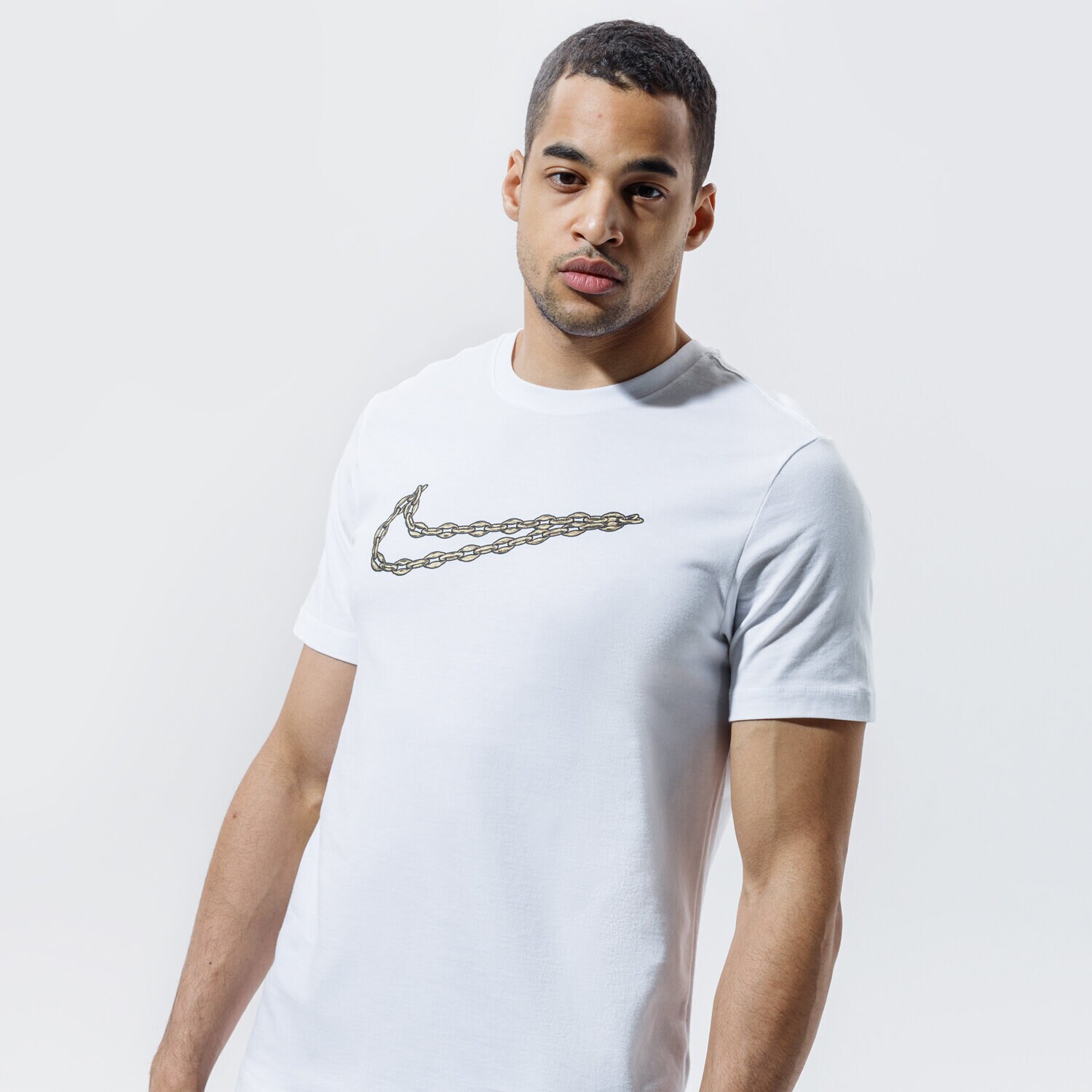 Bărbați tricou NIKE TRICOU M NK MEM CTY F SWOOSH SS TEE DB5953-100 Alb