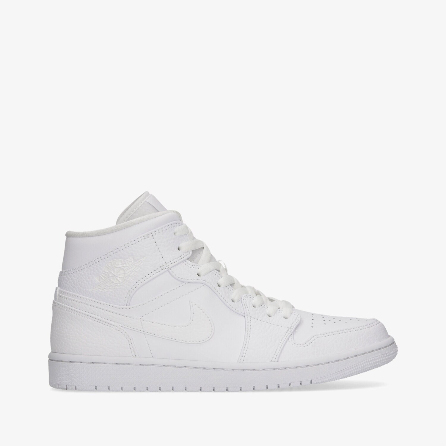 Barbați pantofi sport AIR JORDAN 1 MID  554724-130 Alb