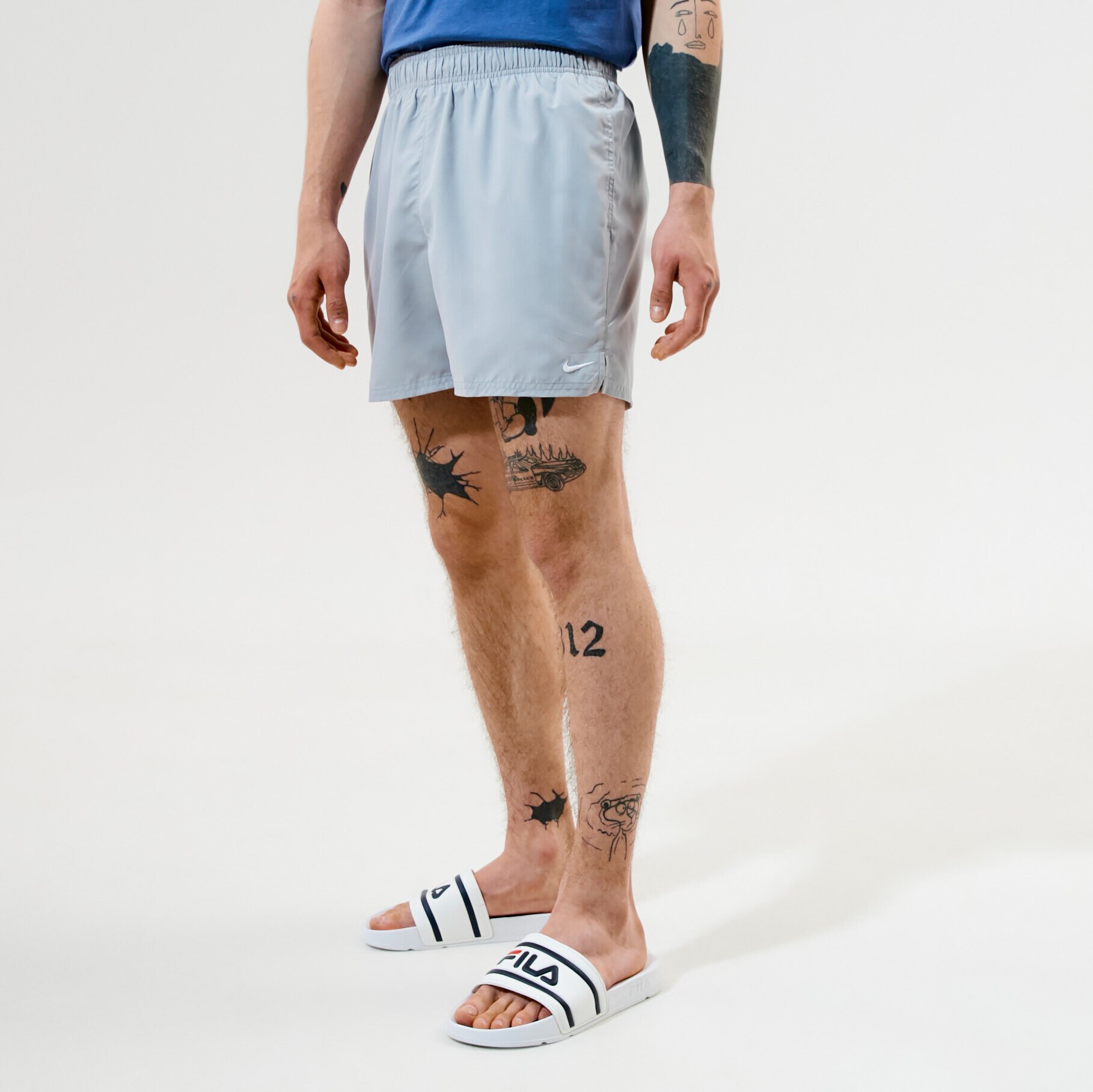 Femei pantaloni scurți NIKESWIM PANTALONI SCURȚI ESSENTIAL 5" NESSA560-079 Albastru