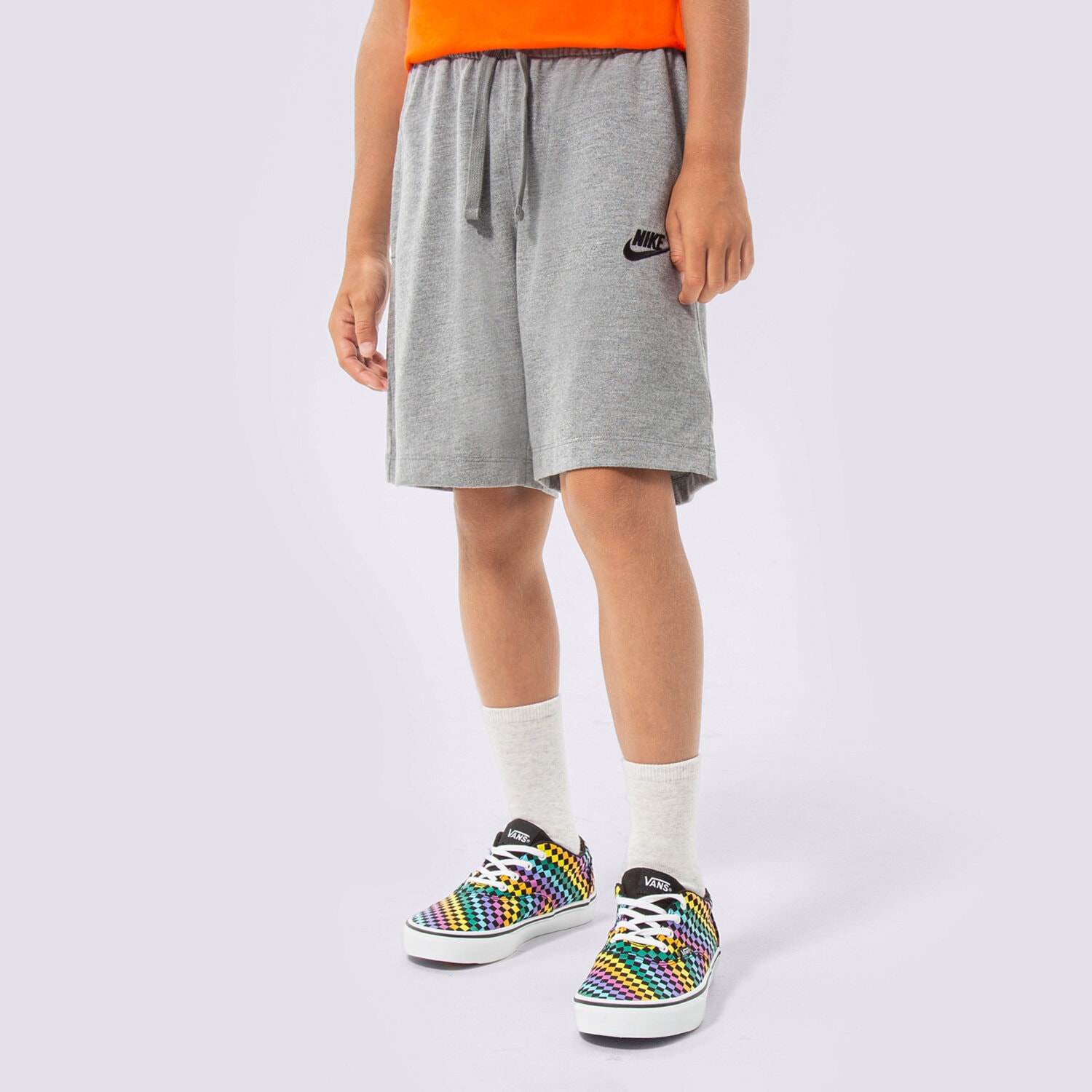 Pantaloni scurți și rochii pentru copii NIKE PANTALONI SCURȚI FRANCHISE JSY SHORT DGH SHORTS DA0806-091 Gri