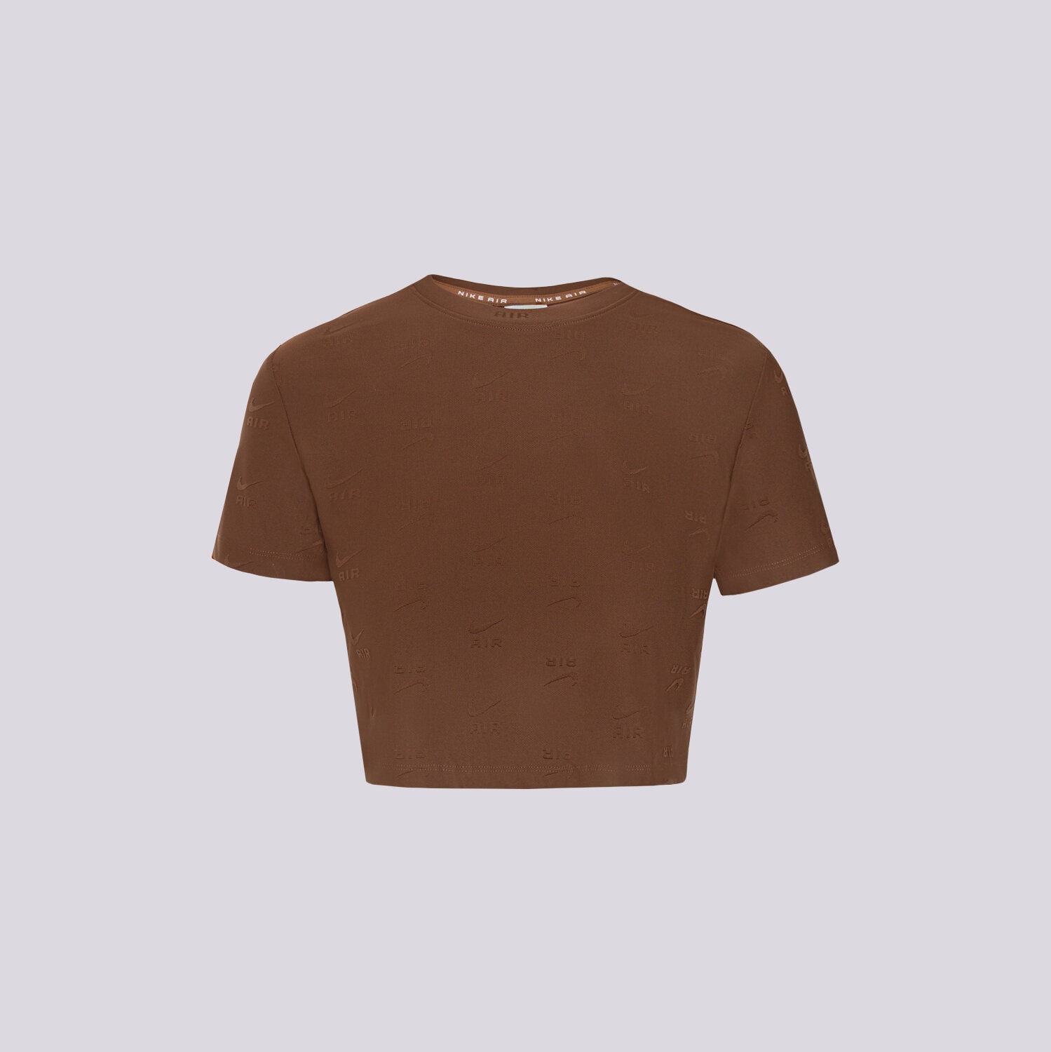 Femei tricou NIKE TRICOU AOP JAQ CRP T CACAO DV4368-259 Maro