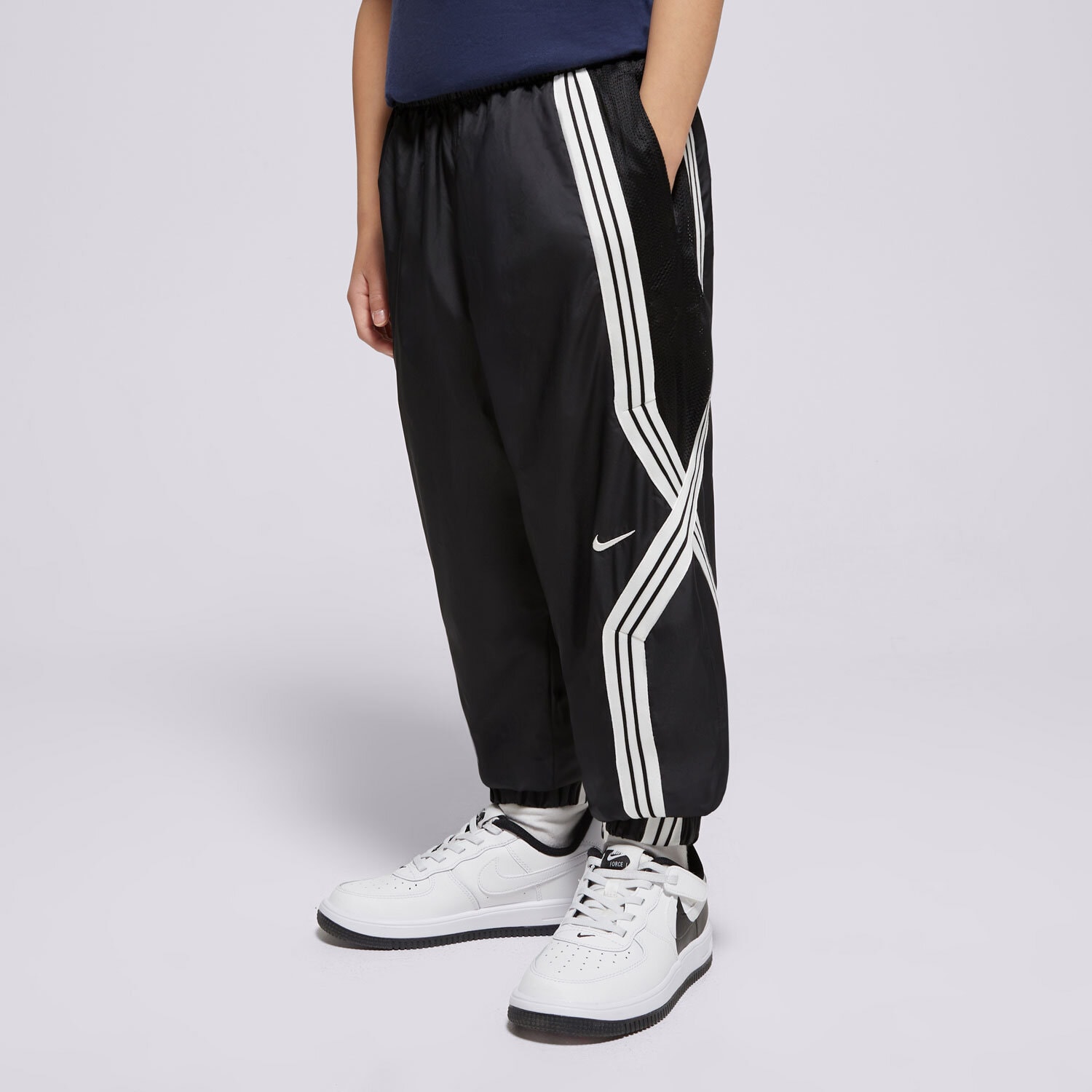 Pantaloni pentru copii NIKE PANTALONI  K NK RPL CROSSOVER PANT SR BOY FZ5237-010 Negru