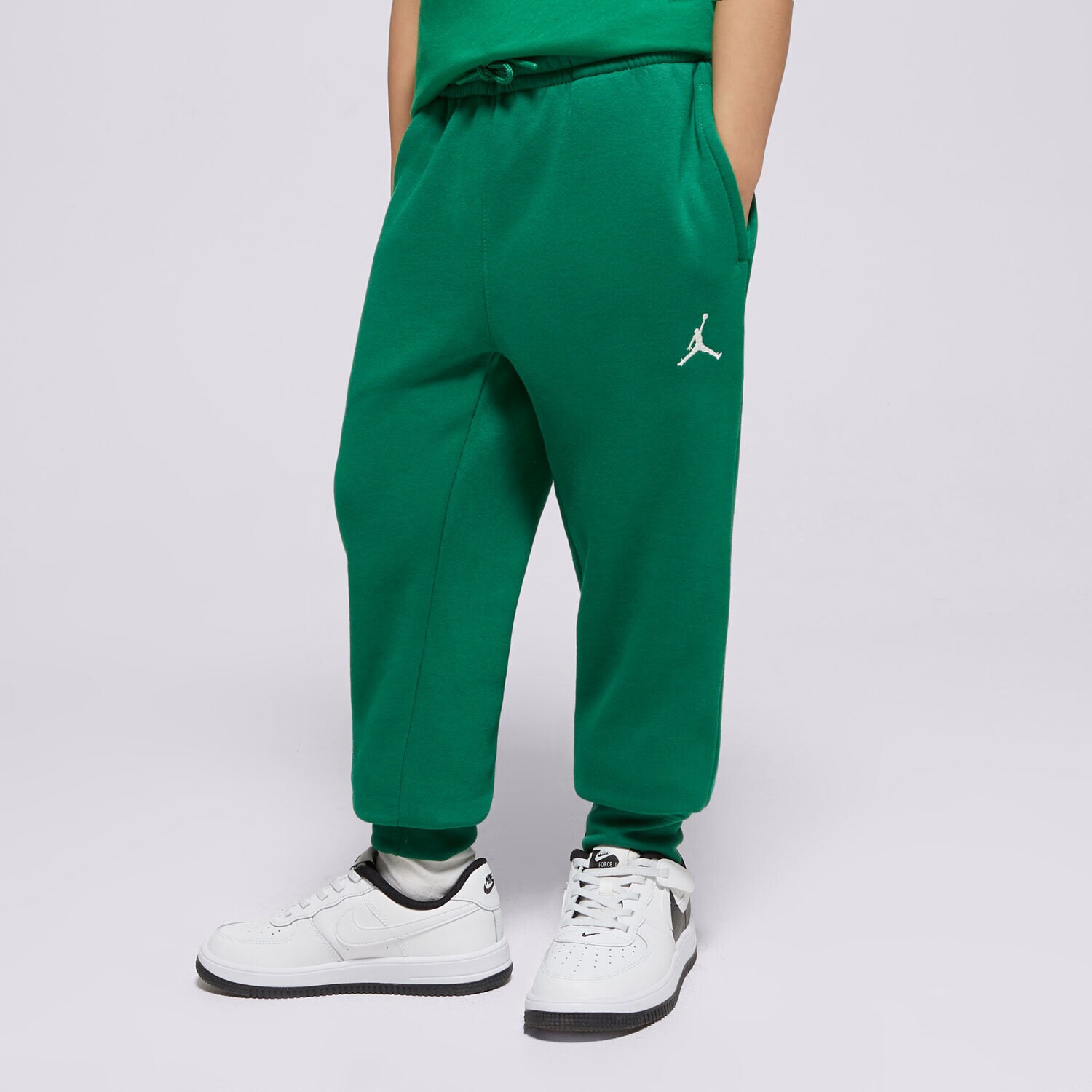 Pantaloni pentru copii JORDAN PANTALONI  JDB JDB MJ BROOKLYN FLC ESS PA BOY 9BD234-E1P Verde