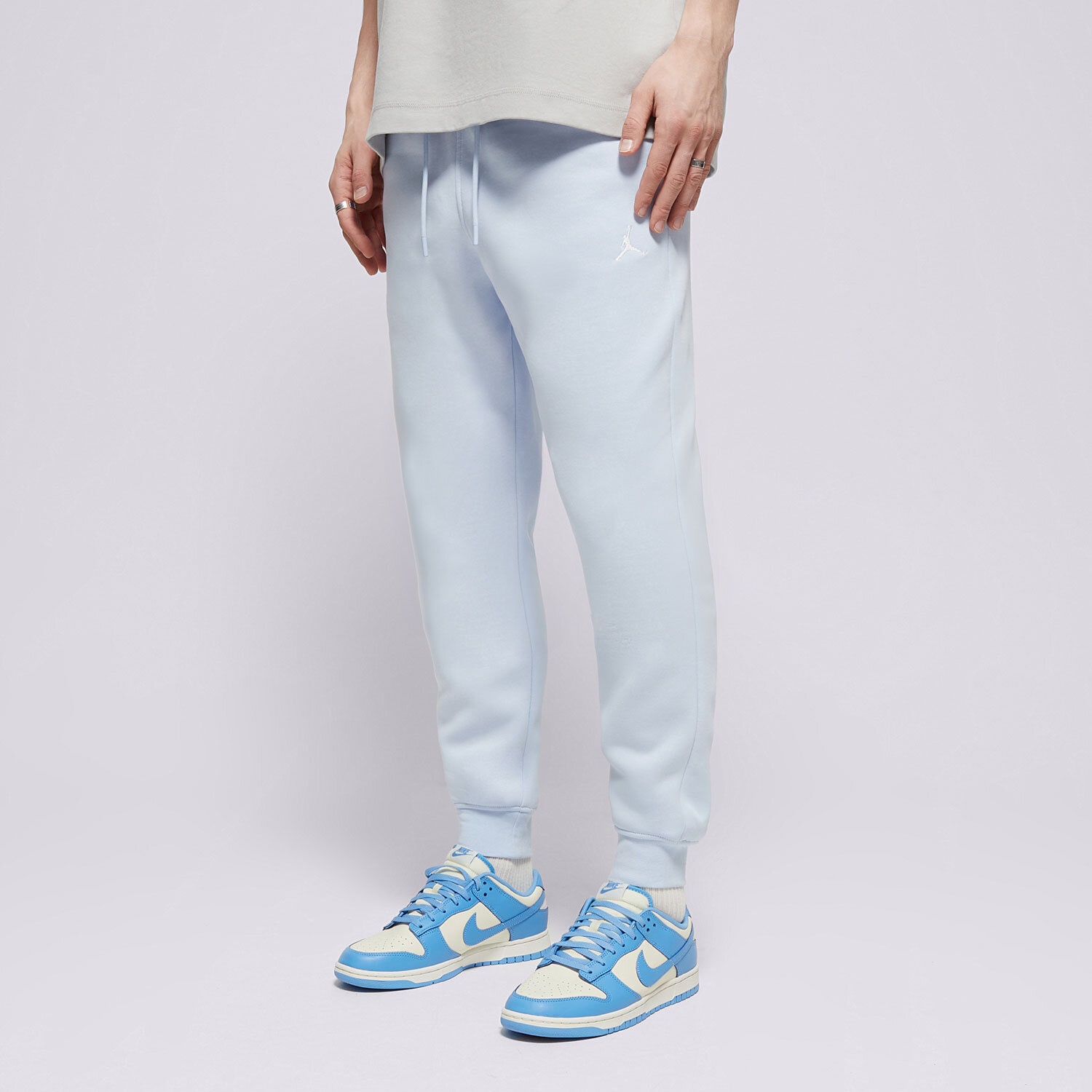 Bărbați pantaloni JORDAN PANTALONI  M J BRKLN FLC PANT FV7277-407 Albastru