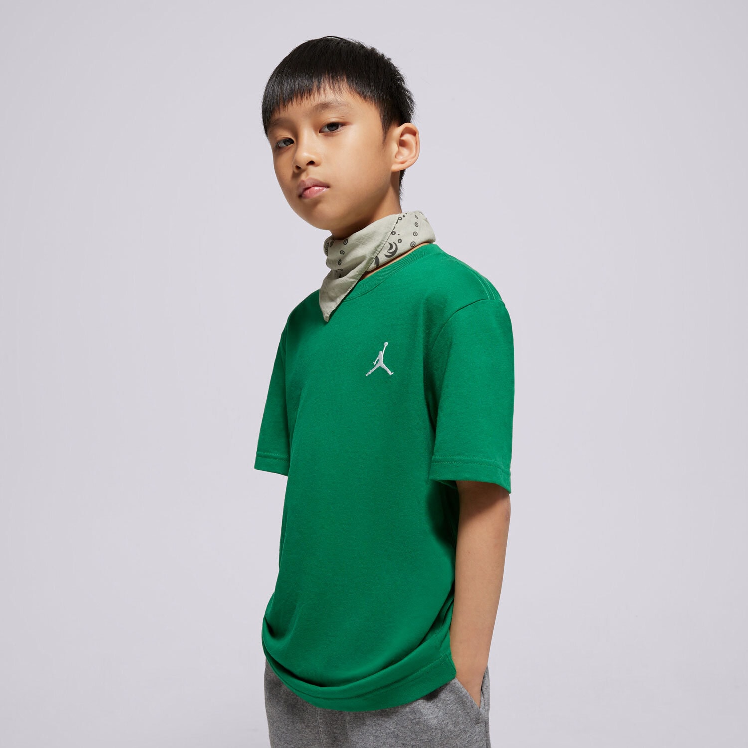 Copii tricou JORDAN TRICOU JDB JUMPMAN AIR EMB BOY 95D266-E1P Verde