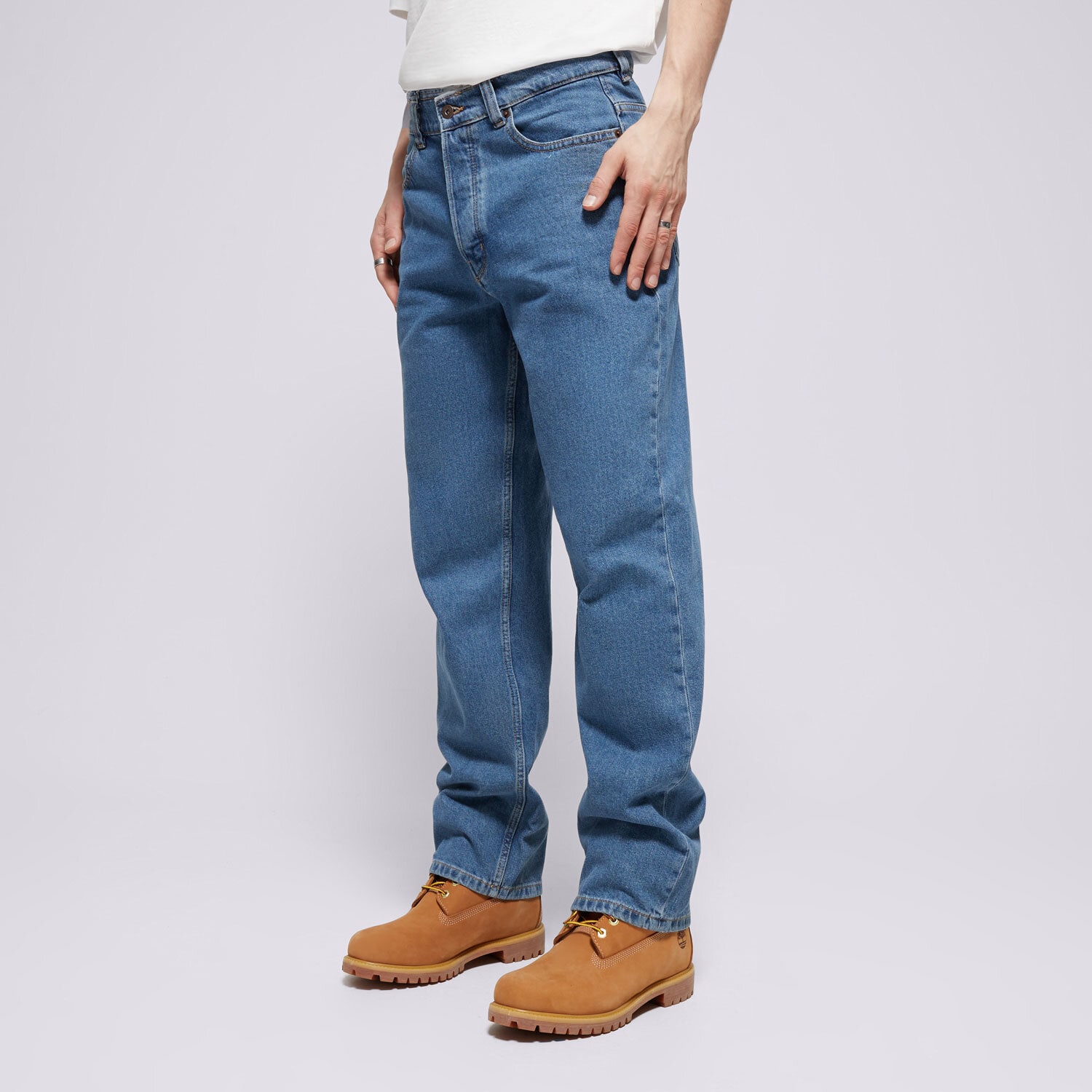 Bărbați pantaloni DICKIES PANTALONI  THOMASVILLE DENIM PANT DK0A4XYKCLB1 Albastru
