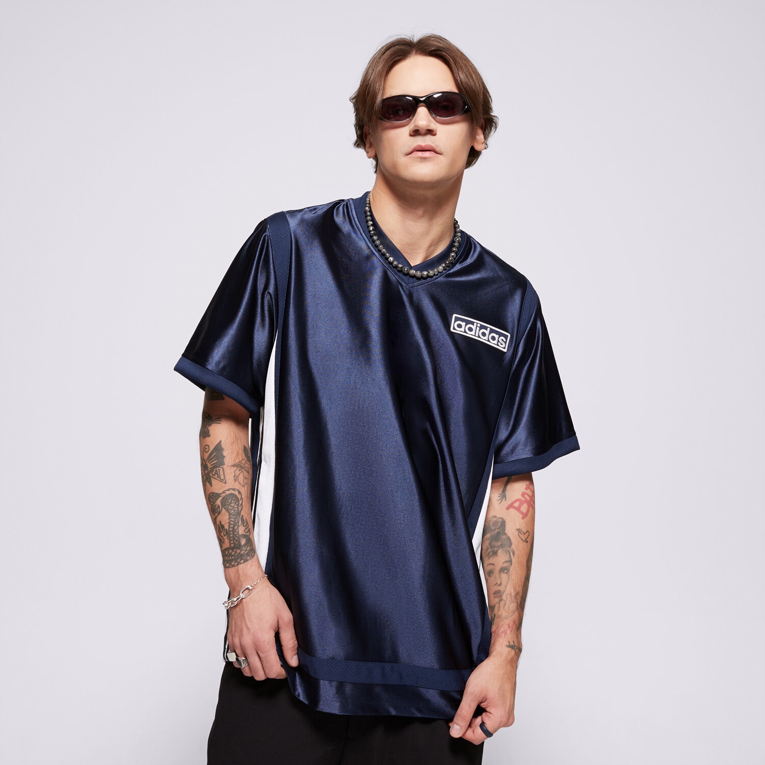 Bărbați tricou ADIDAS TRICOU ADIBREAK JERSEY JD4248 Bleumarin