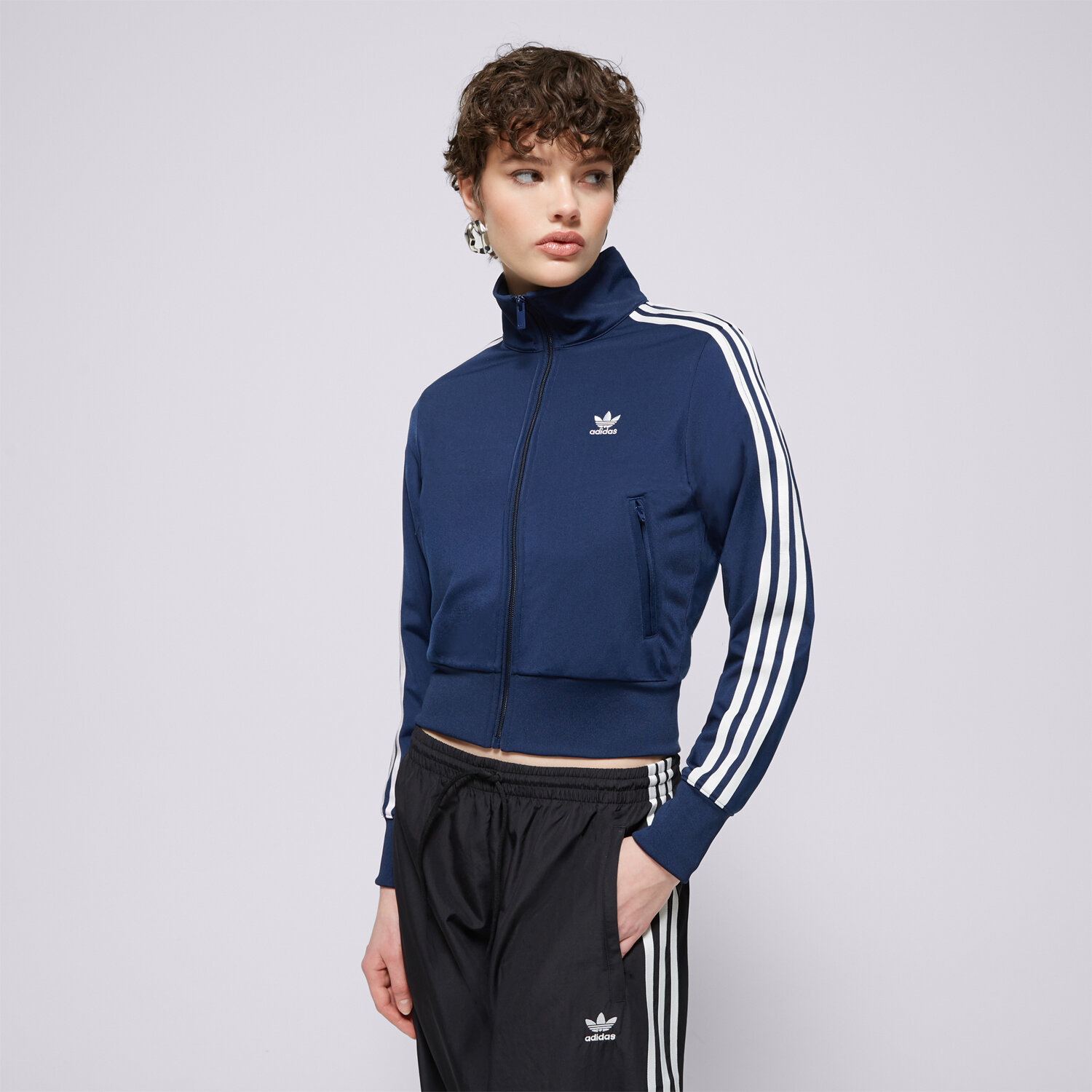 Femei bluză ADIDAS BLUZĂ FIREBIRD JC8263 Bleumarin