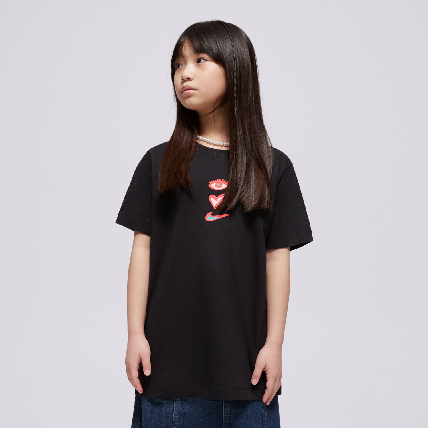 Copii tricou NIKE TRICOU K NSW TEE BE MINE BOY HM5859-010 Negru