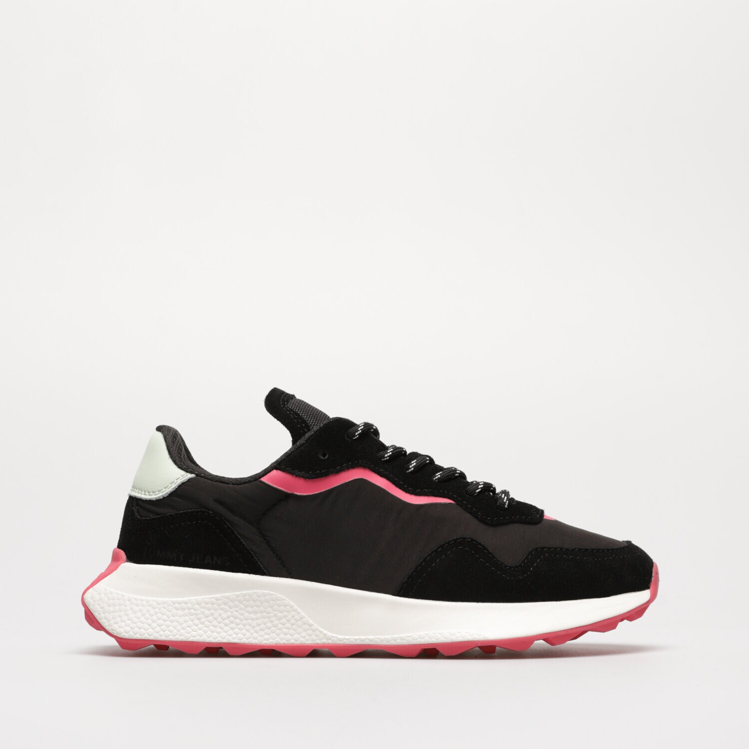 Femei pantofi sport TOMMY HILFIGER TOMMY JEANS WMNS NEW RUNNER EN0EN021430GJ Negru
