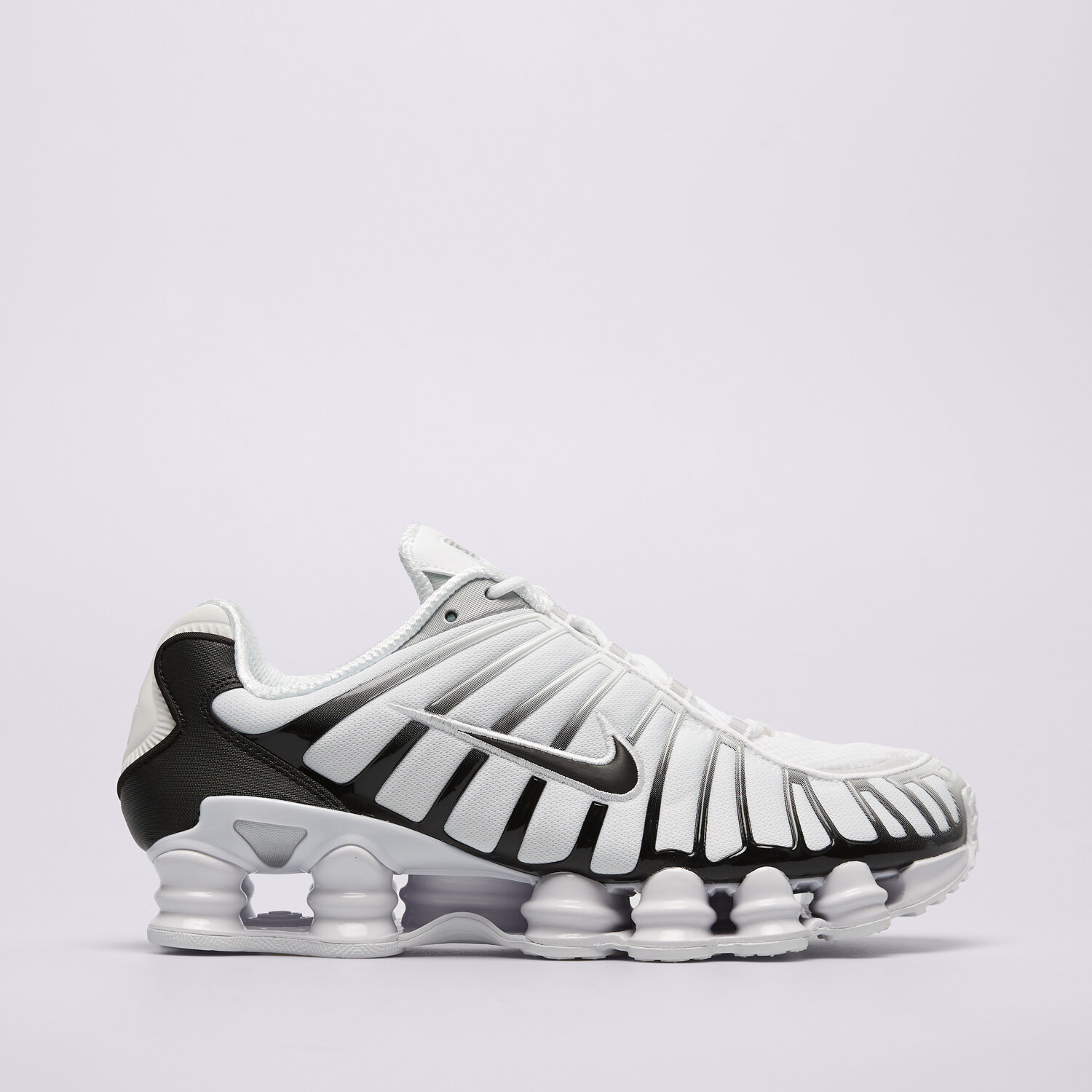 Barbați pantofi sport NIKE SHOX TL AV3595-102 Alb
