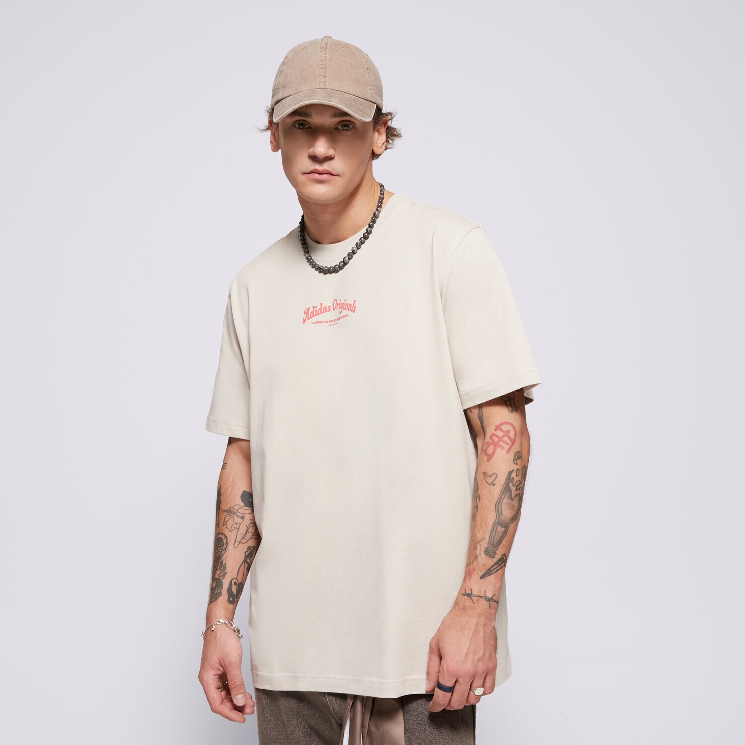 Bărbați tricou ADIDAS TRICOU WAB TEE JD0667 Bej