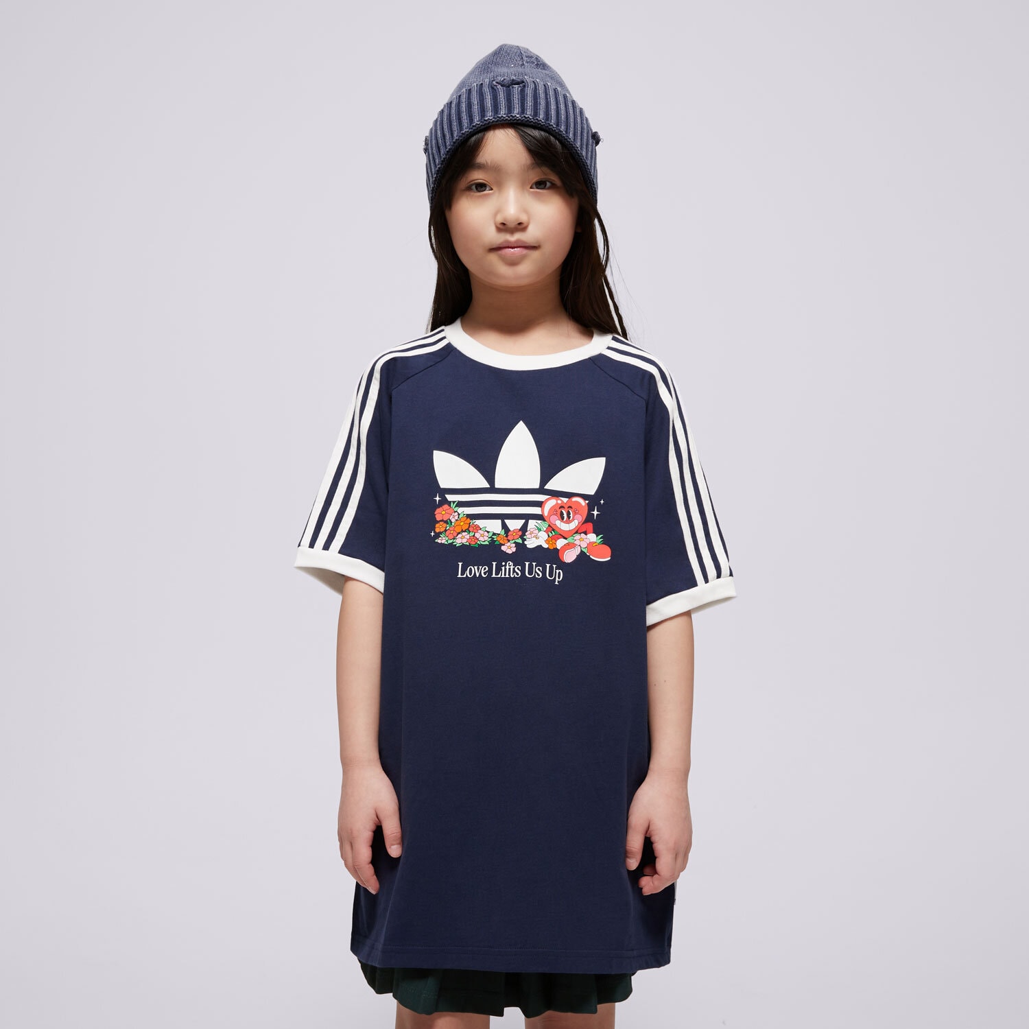 Copii tricou ADIDAS TRICOU LOOSE TEE GIRLS JD0389 Bleumarin