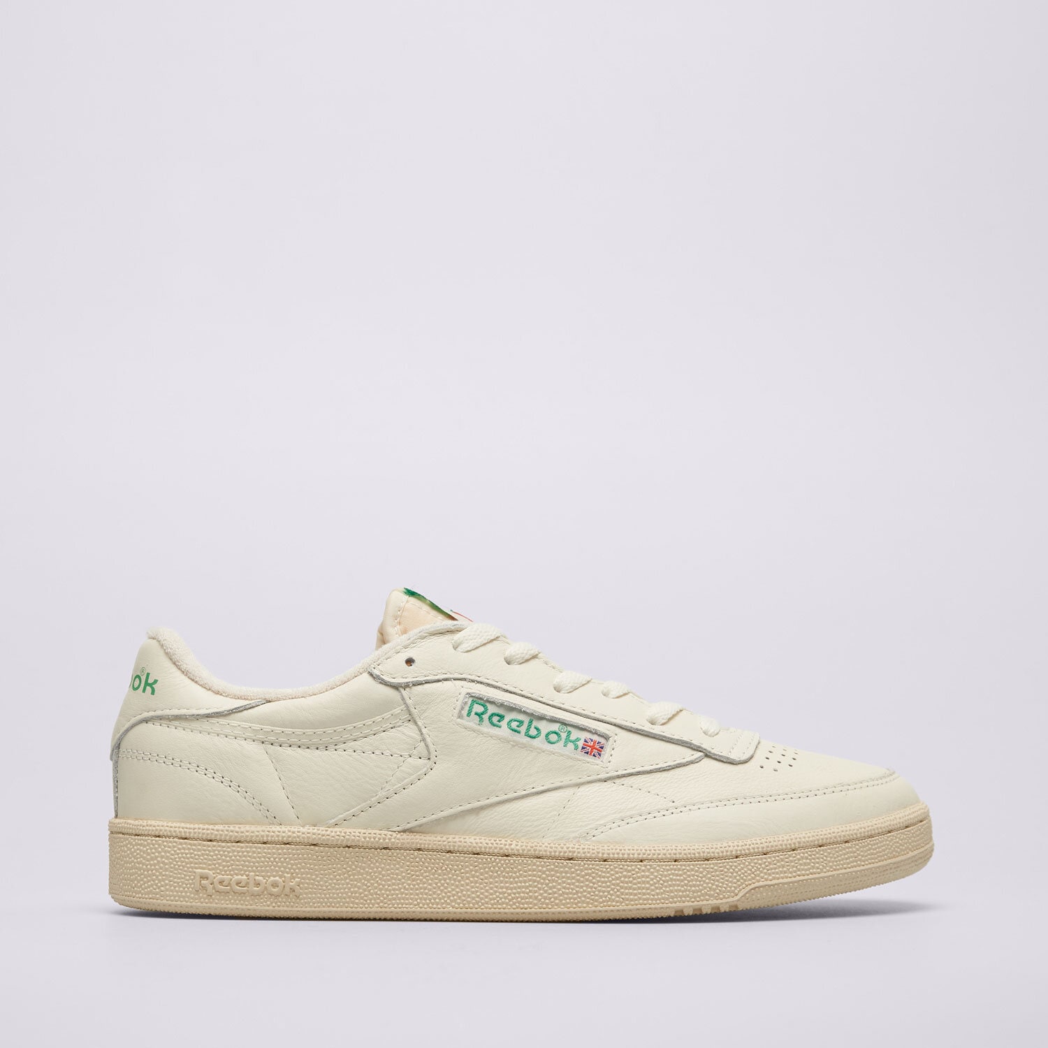 Barbați pantofi sport REEBOK CLUB C 85 VINTAGE 100000317 cremă