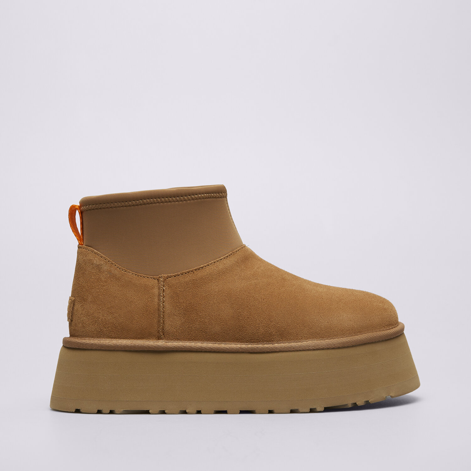 Femei Casual UGG W CLASSIC MINI DIPPER 1168170-CHE Maro