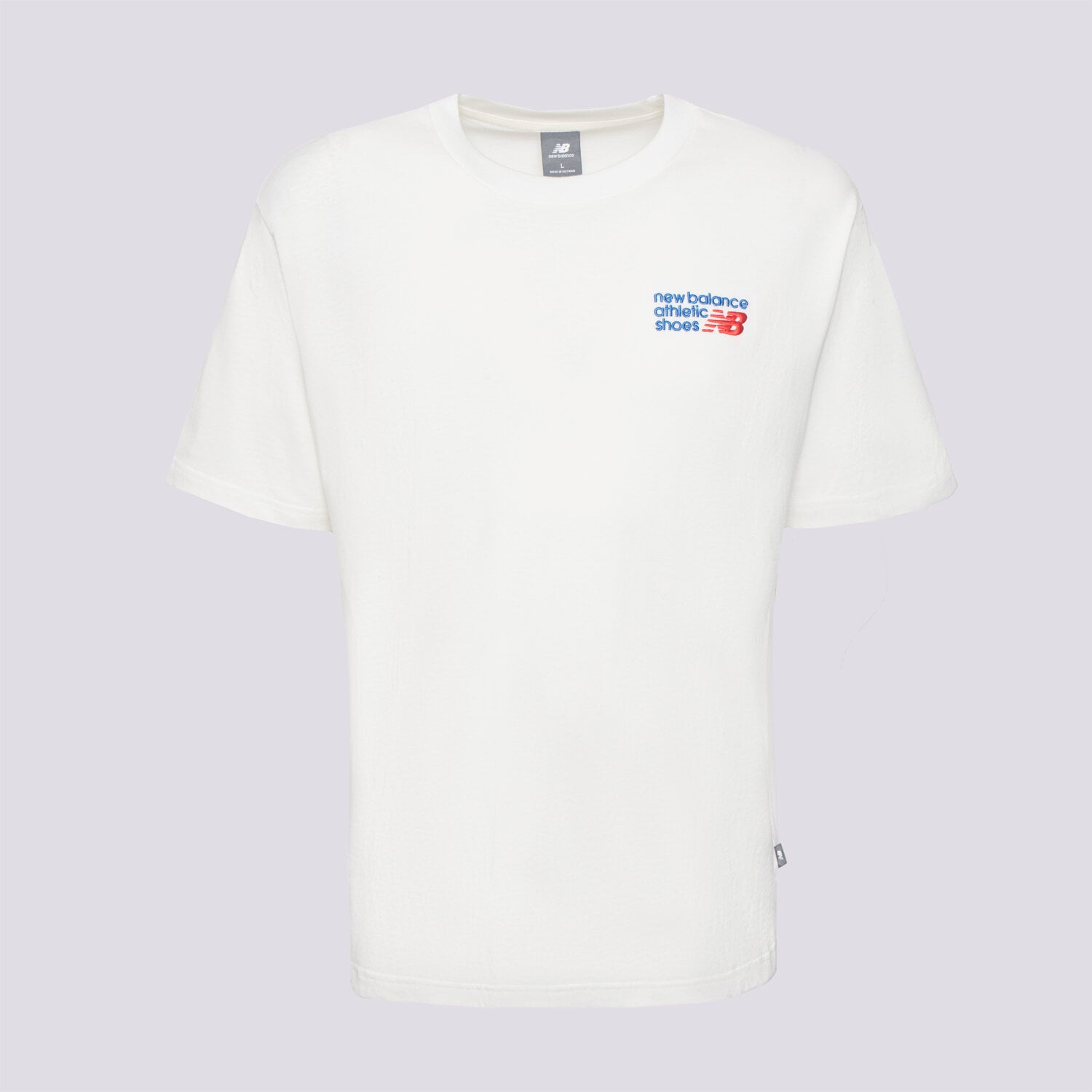 Bărbați tricou NEW BALANCE TRICOU ATHLETICS PREMIUM LOGO TRICOU MT41908SST Alb