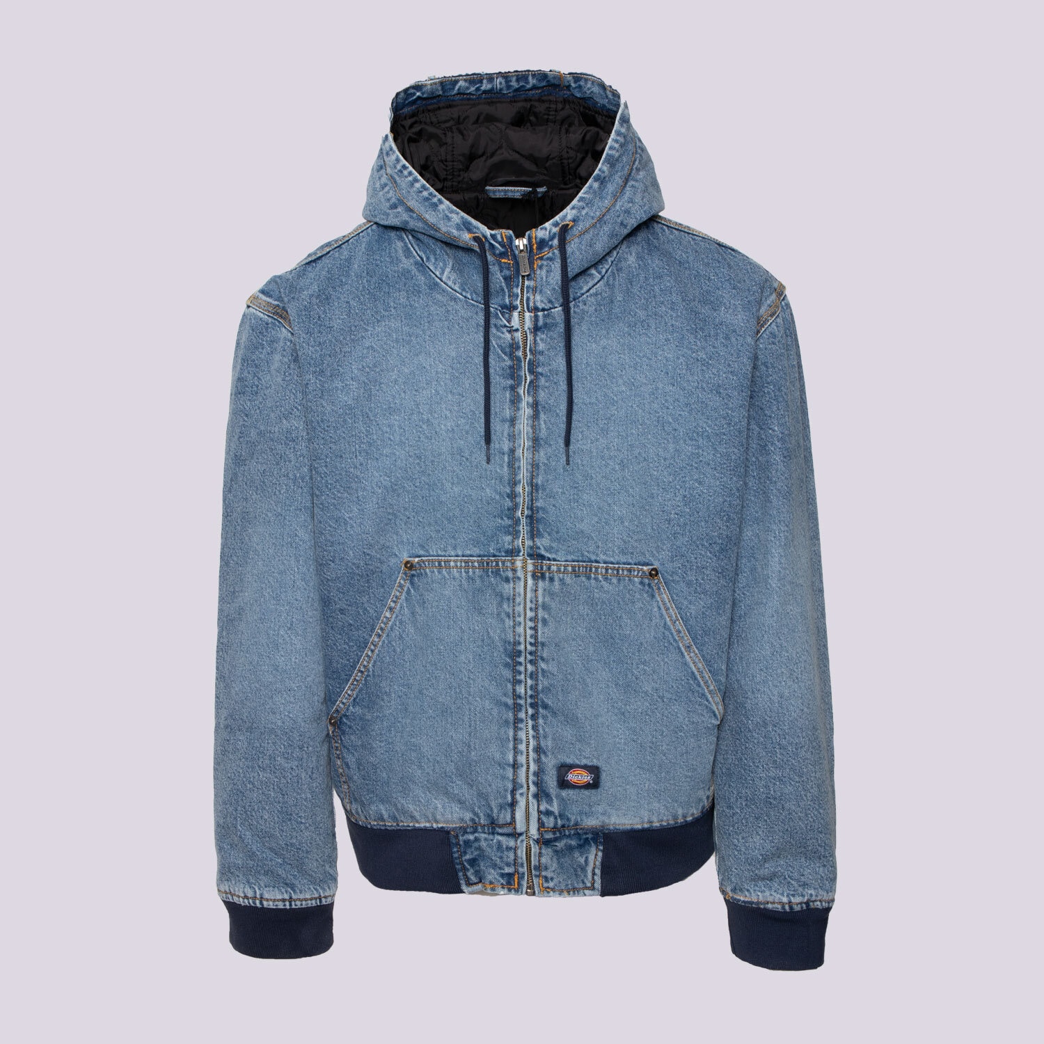Bărbați jachetă DICKIES JACHETĂ DICKIES HOODED DENIM JACKET DK0A4ZAPK211 Albastru