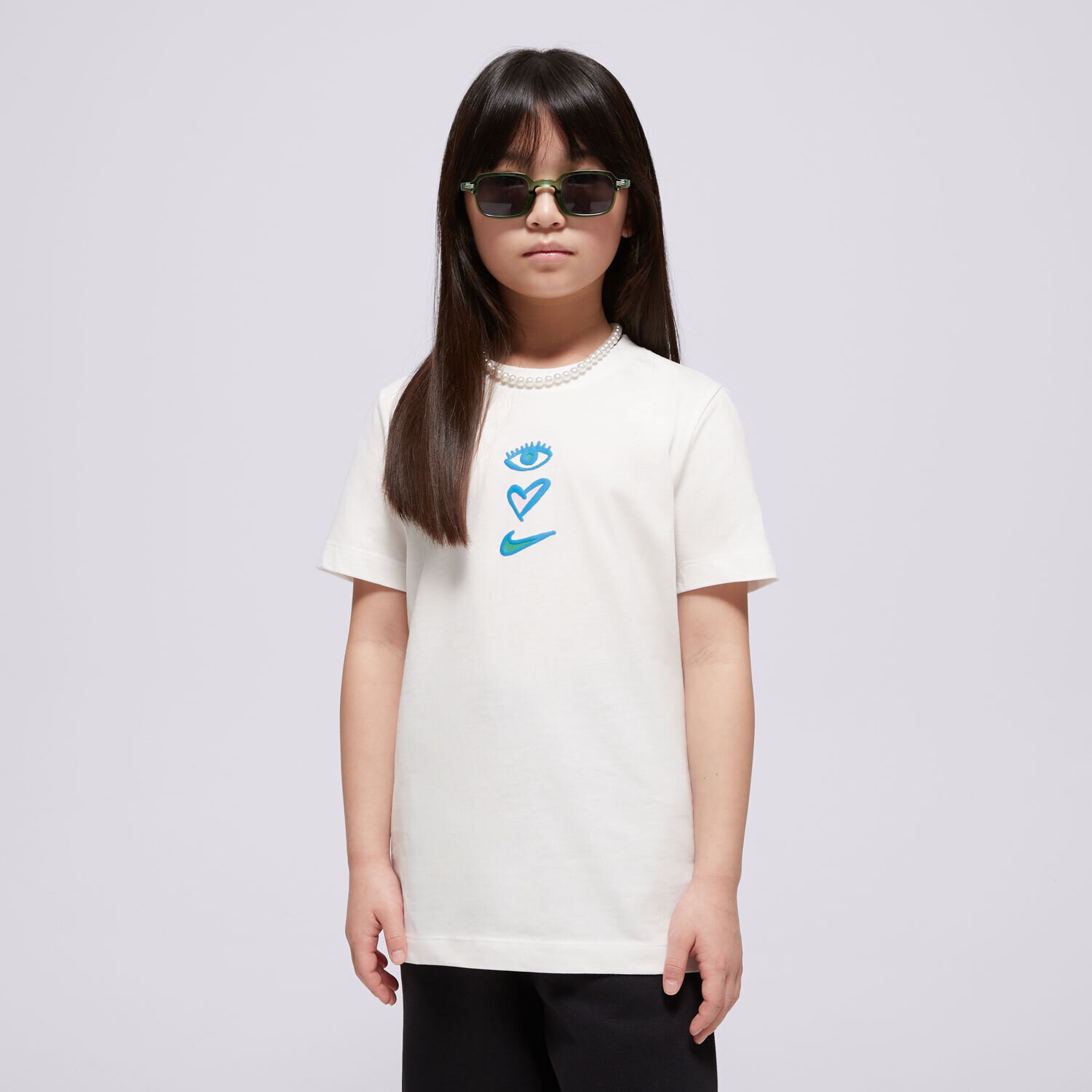 Copii tricou NIKE TRICOU K NSW TEE BE MINE BOY HM5859-100 Alb