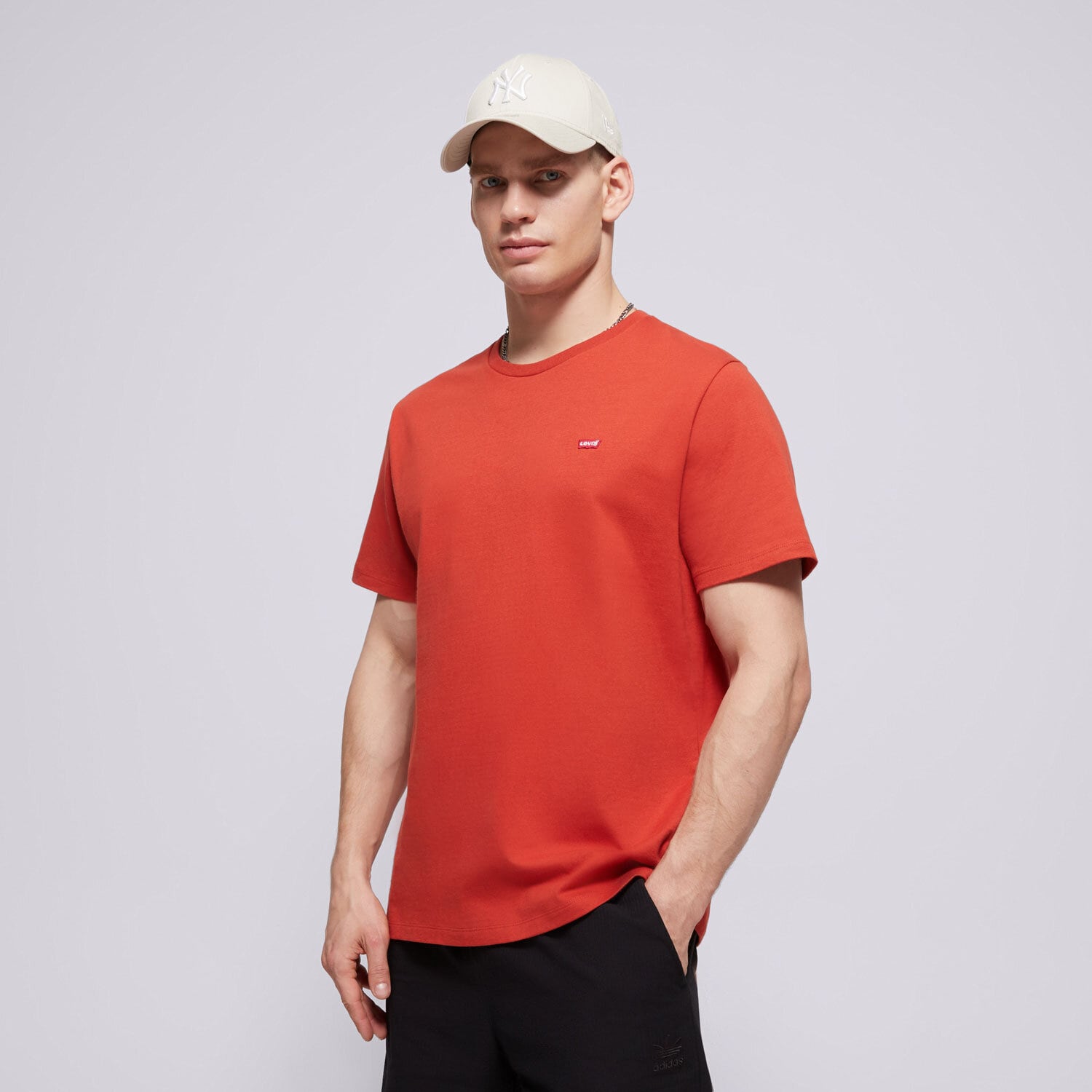 Bărbați tricou LEVI'S TRICOU SS ORIGINAL HM TEE REDS 56605-0298 Roșu