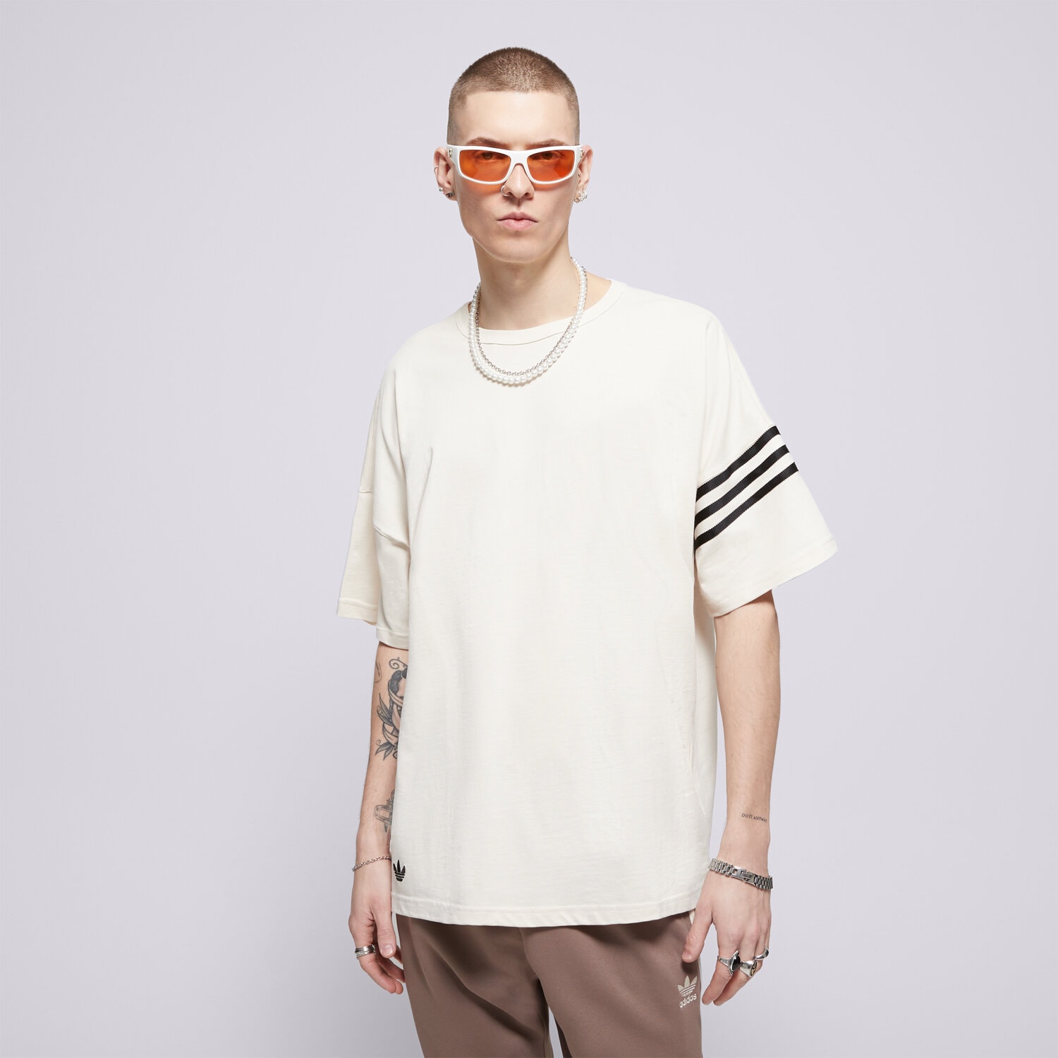 Bărbați tricou ADIDAS TRICOU NEU C TEE JC9933 Bej