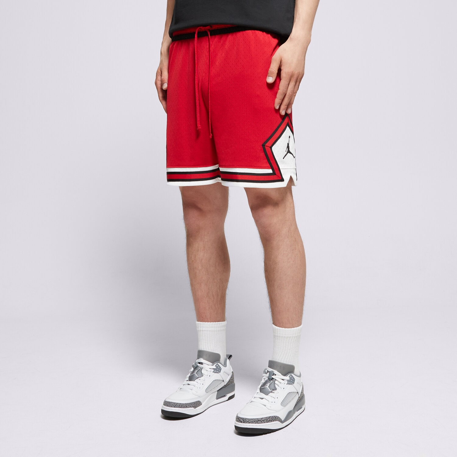 Femei pantaloni scurți JORDAN PANTALONI SCURȚI M J DF SPRT DMND SHORT HF9910-687 Roșu