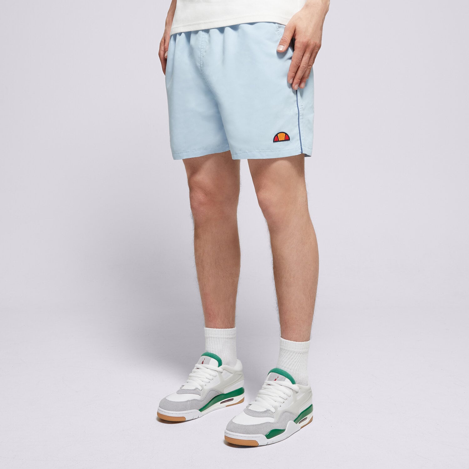 Femei pantaloni scurți ELLESSE PANTALONI SCURȚI DEM   SLACKERS SWIM SHORT LBLUE/NAV SHZ00938427 Albastru