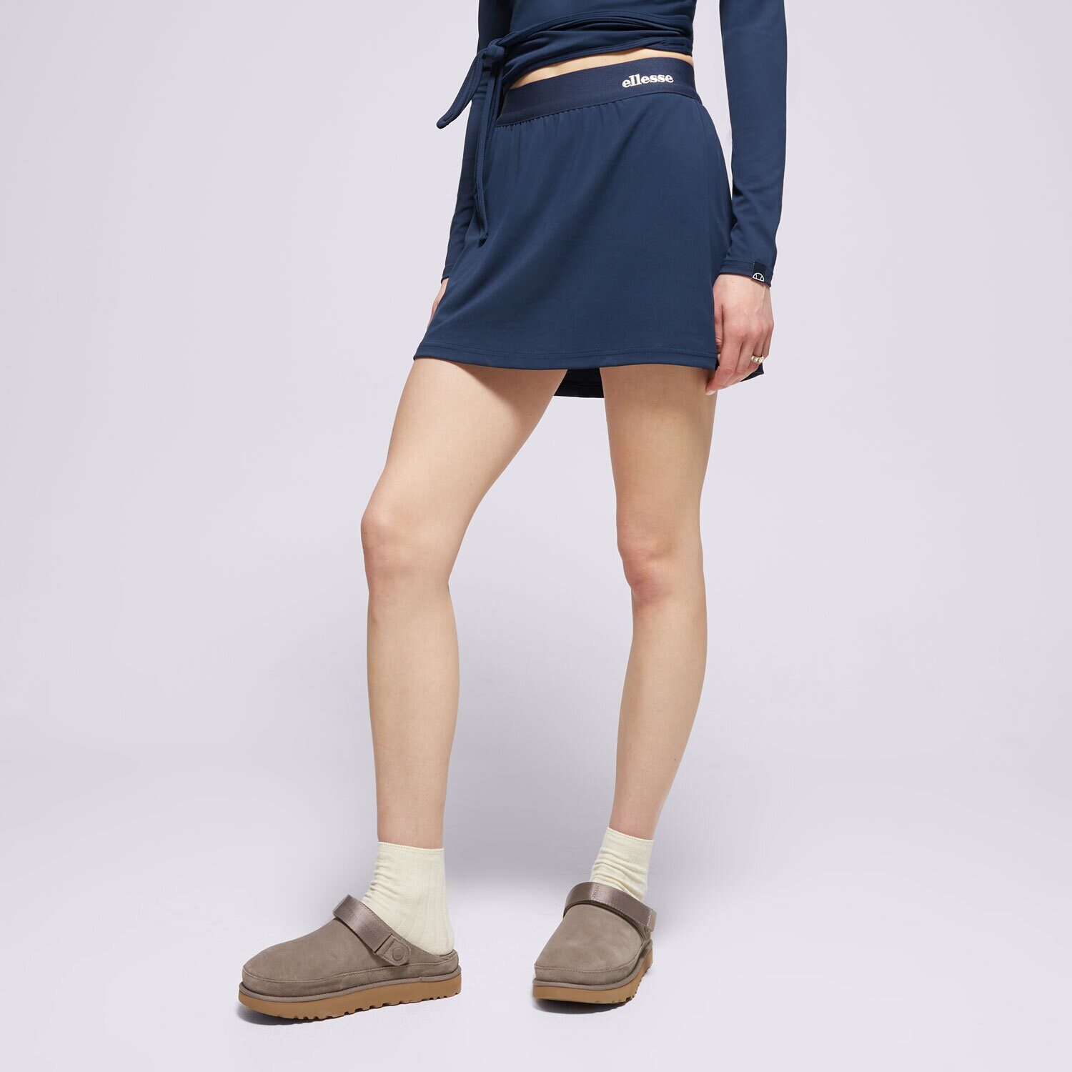 Femei rochii și fuste ELLESSE FUSTĂ HEDERA SKIRT NAVY SGZ22012429 Bleumarin