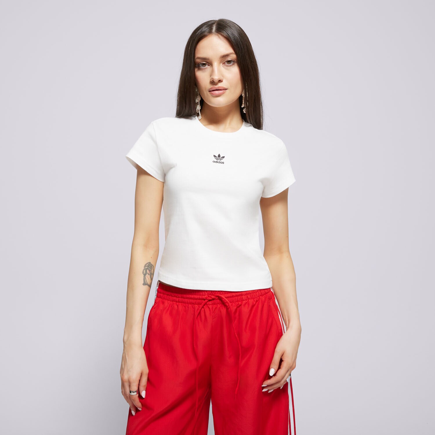 Femei tricou ADIDAS TRICOU ESS SLIM TEE JC8973 Alb