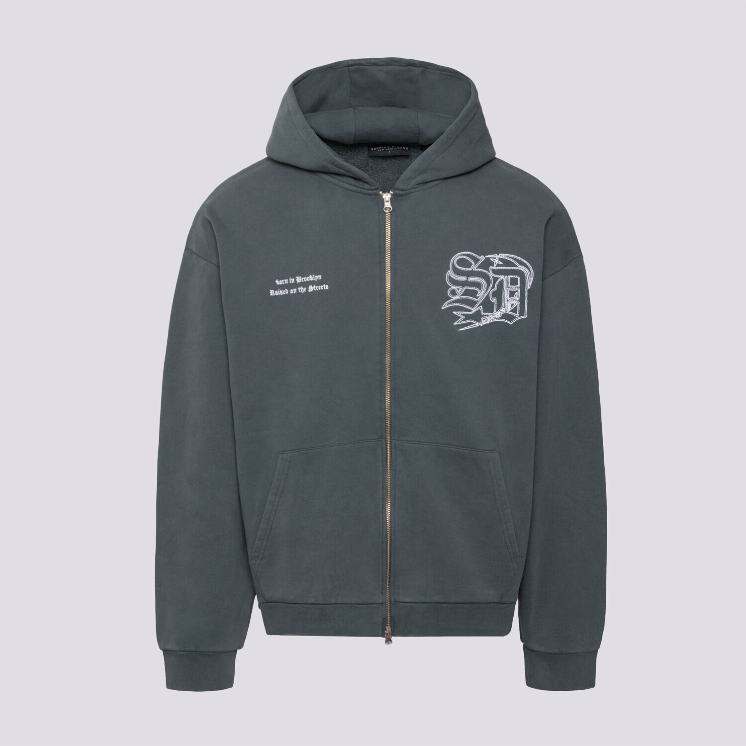 Bărbați bluză SUPPLY & DEMAND BLUZĂ CU GLUGĂ LOGAN SUPTM17229007 Gri