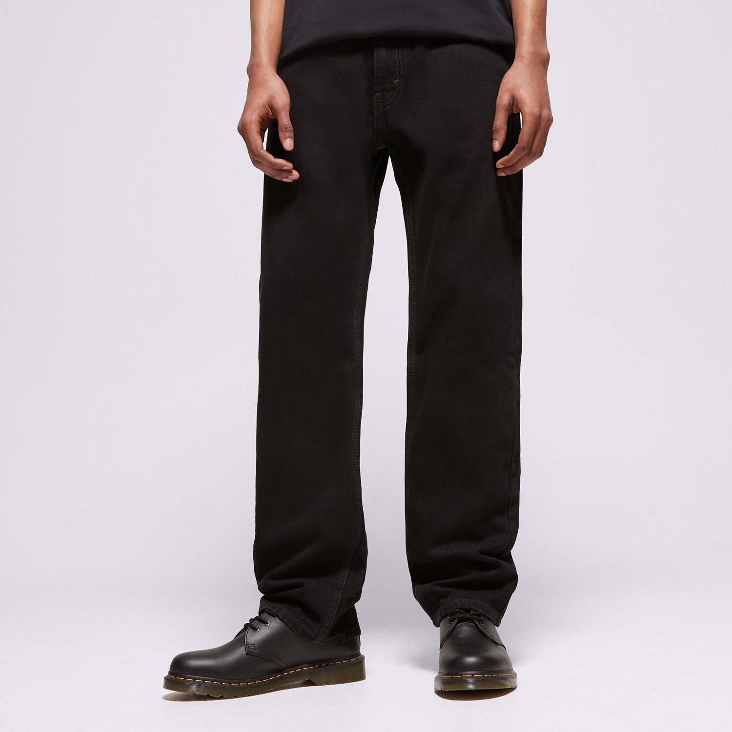 Bărbați pantaloni LEVI'S PANTALONI  505® REGULAR 00505-0260 Negru