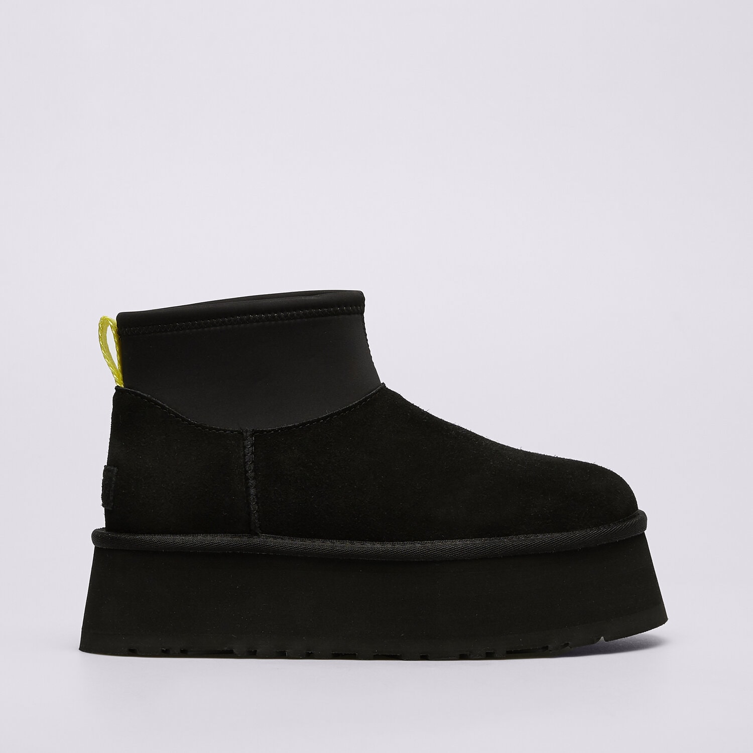 Femei Casual UGG W CLASSIC MINI DIPPER 1168170-BLK Negru