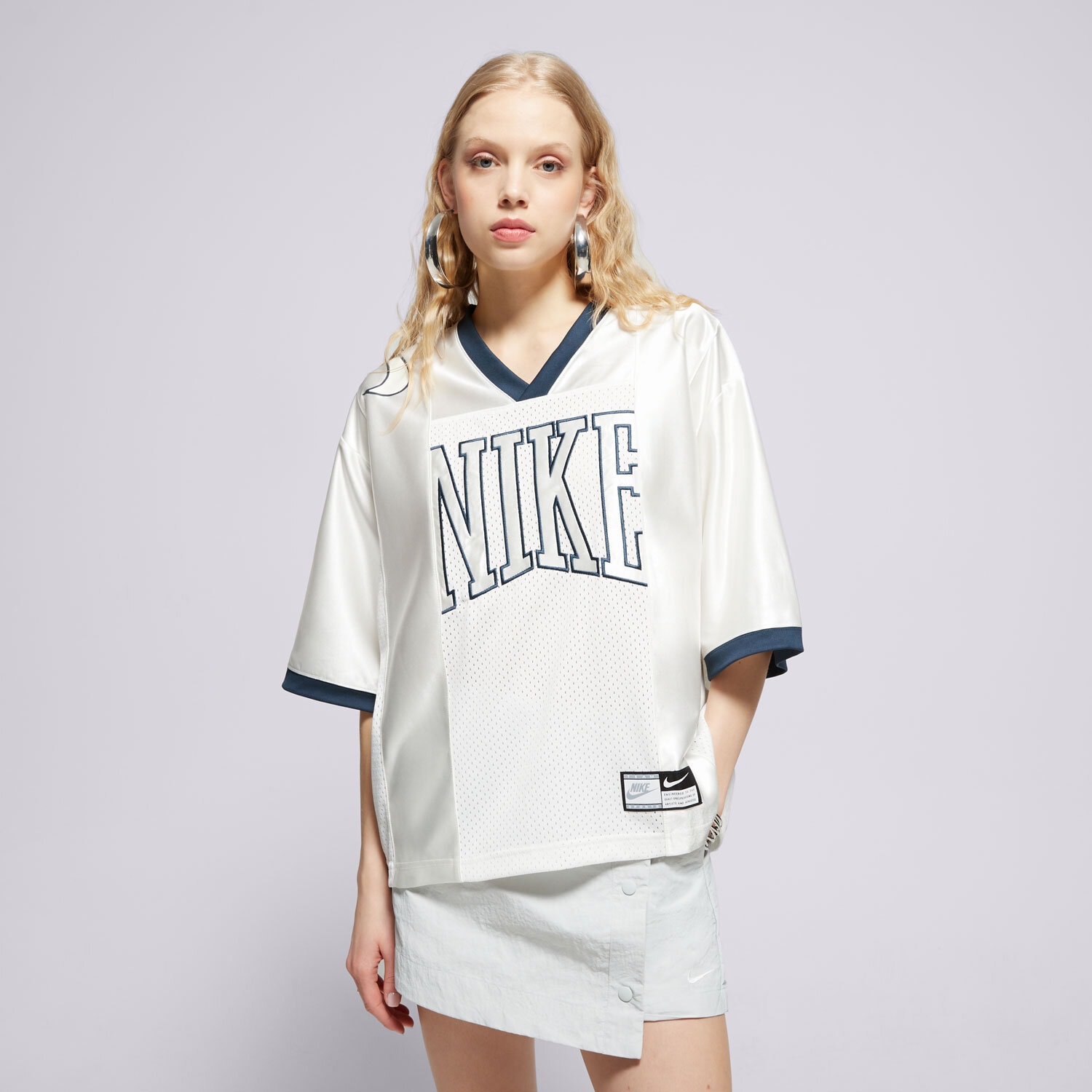 Femei tricou NIKE TRICOU W NSW STREET SS GX JRSY TOP HJ0280-133 cremă