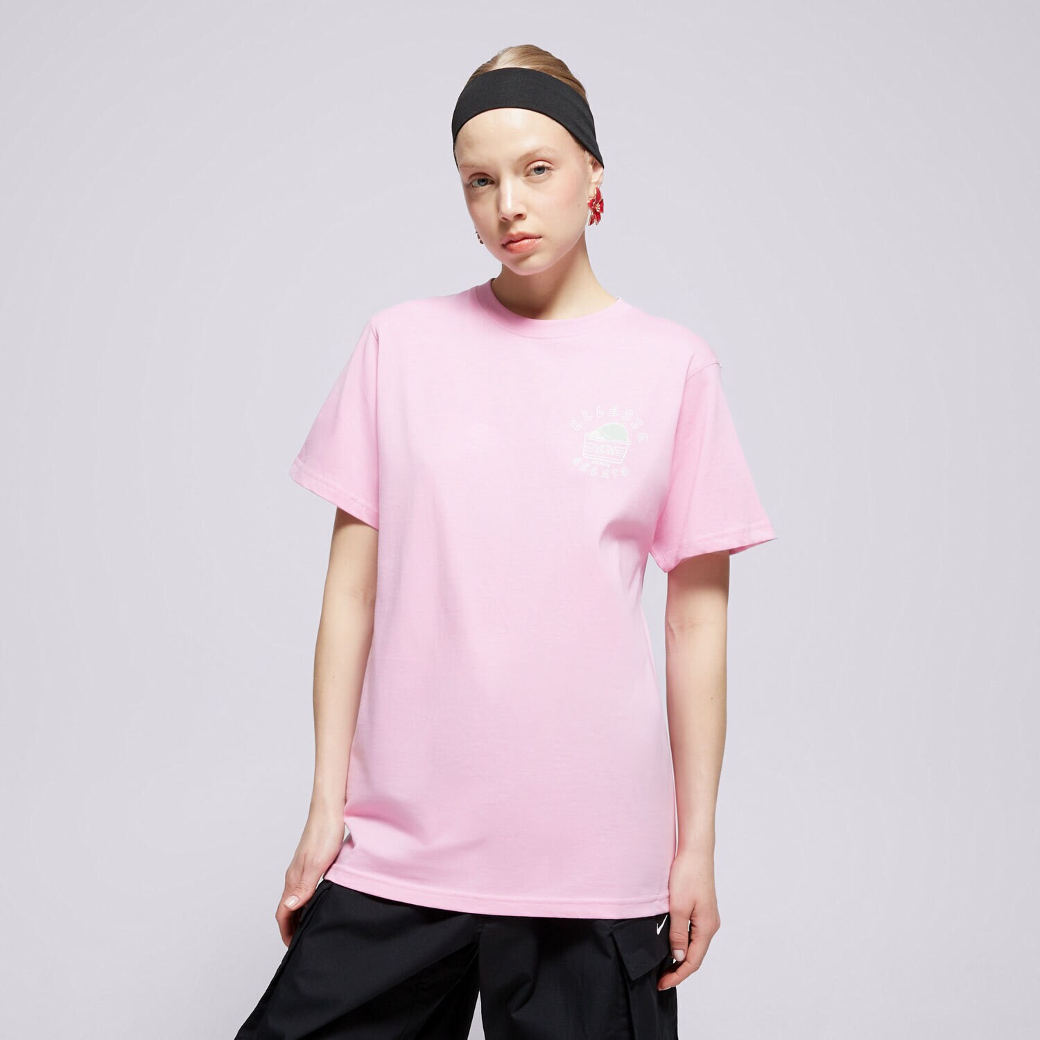 Femei tricou ELLESSE TRICOU LA STREGA TEE PINK SGZ21999814 Roz
