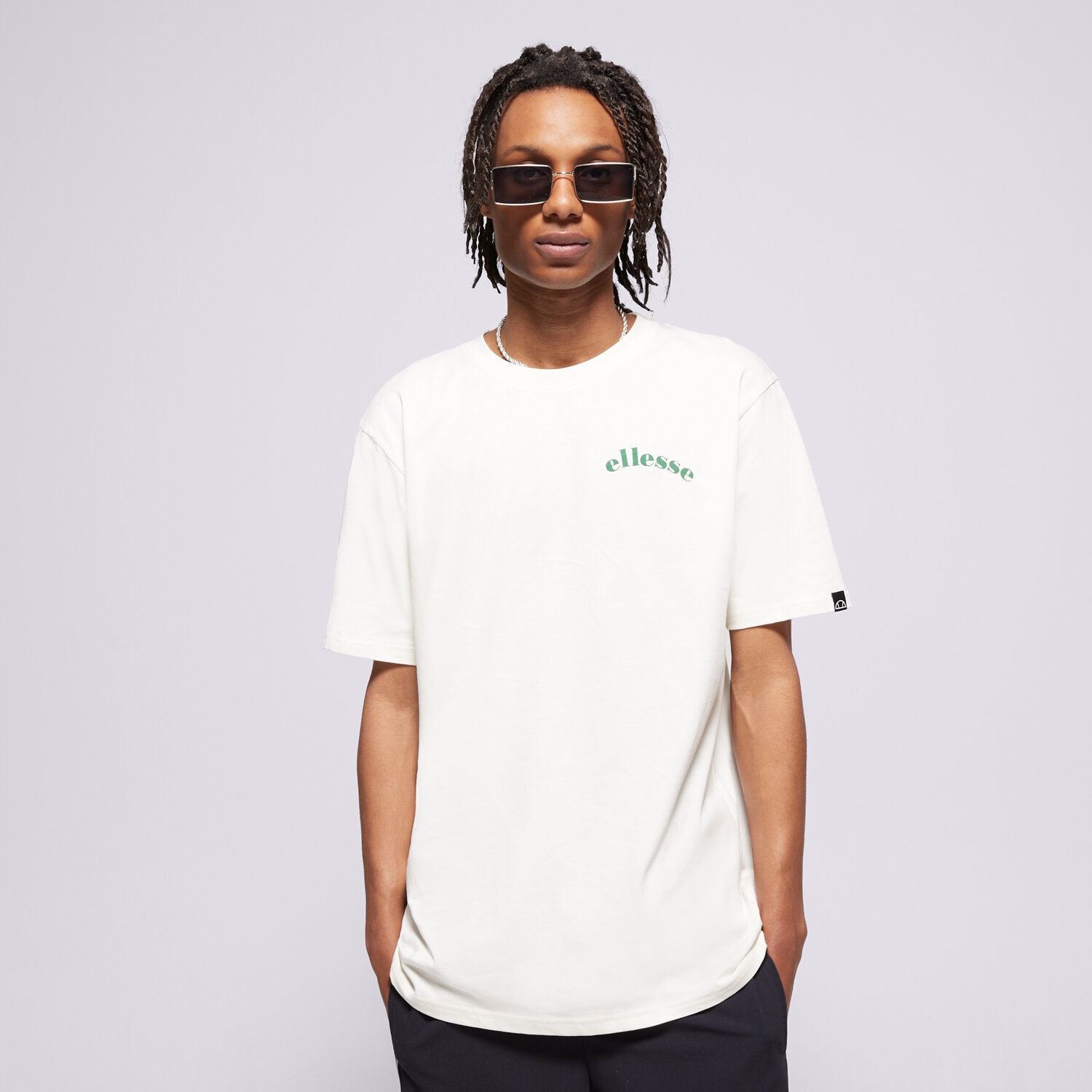 Bărbați tricou ELLESSE TRICOU MELLARIO TEE OFF WHT SMG23163904 Bej