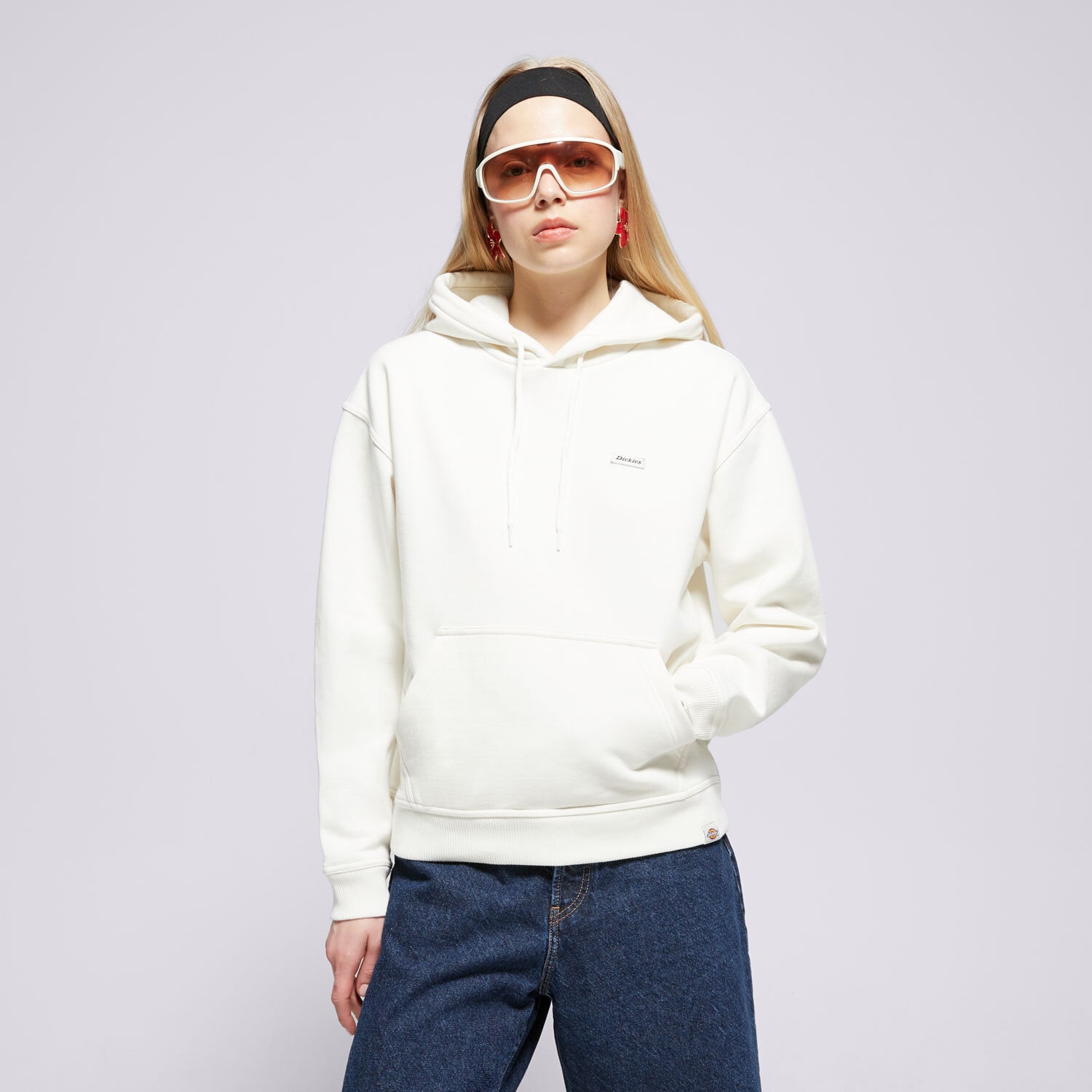 Femei bluză DICKIES BLUZĂ CU GLUGĂ CLANCY HOODIE W DK0A4Z2WC481 Bej
