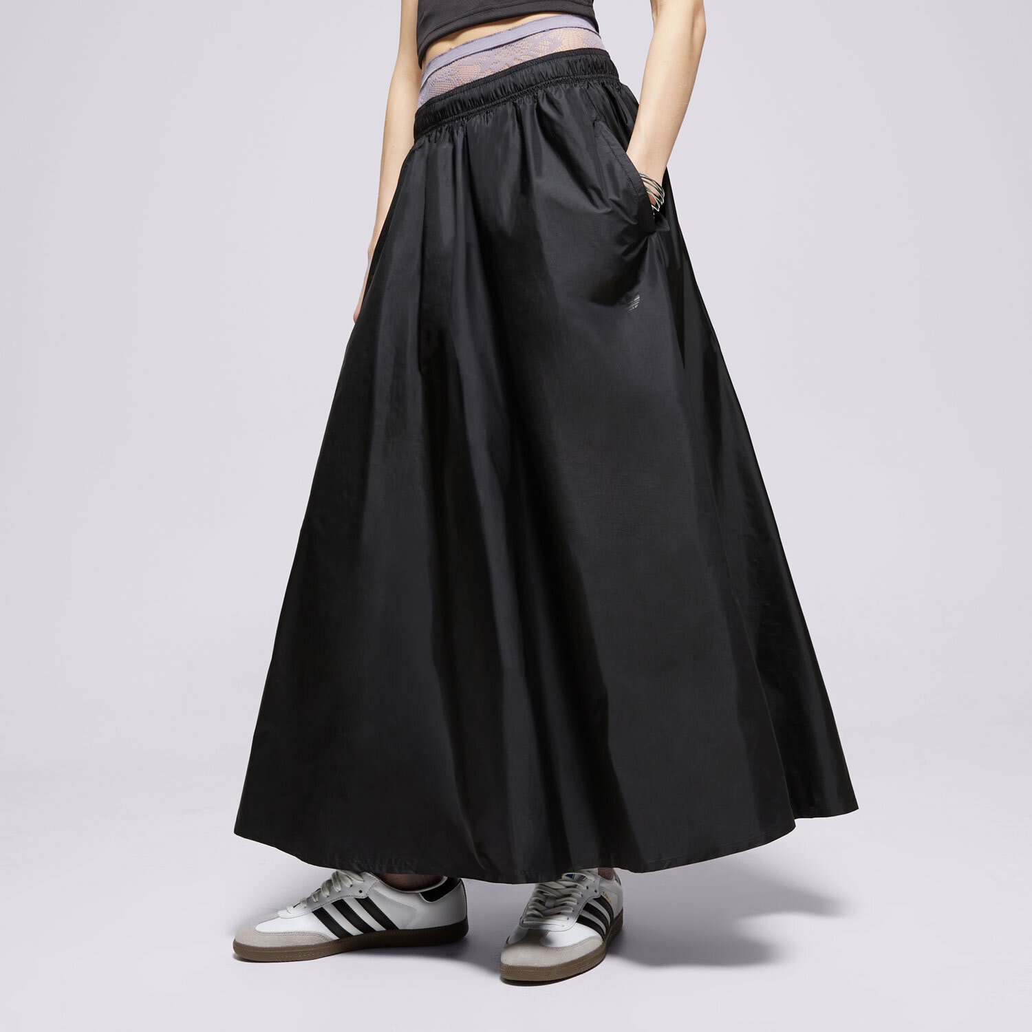 Femei rochii și fuste ADIDAS FUSTĂ P ESS SKIRT JD4794 Negru