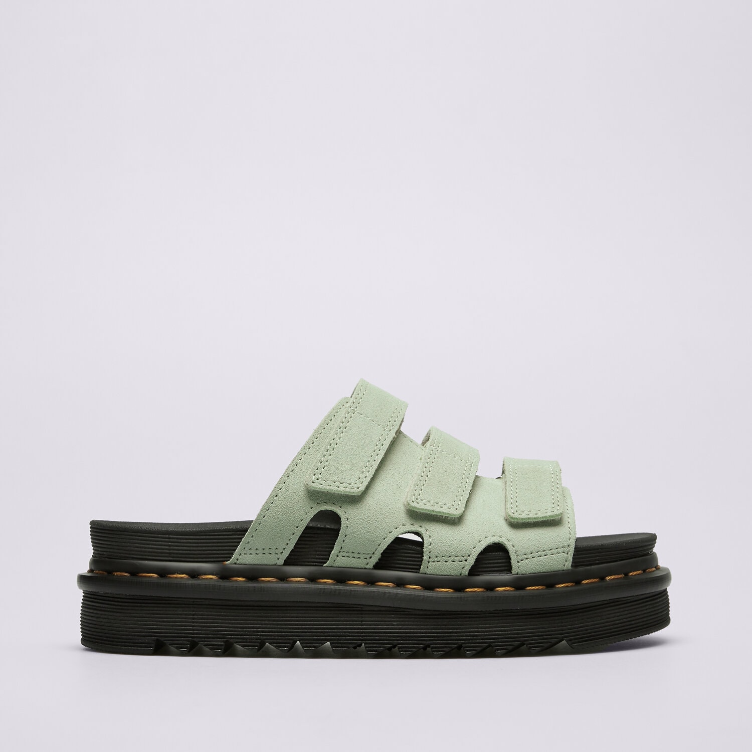 Femei șlapi DR.MARTENS RAINE SLIDE DM40521300 Verde