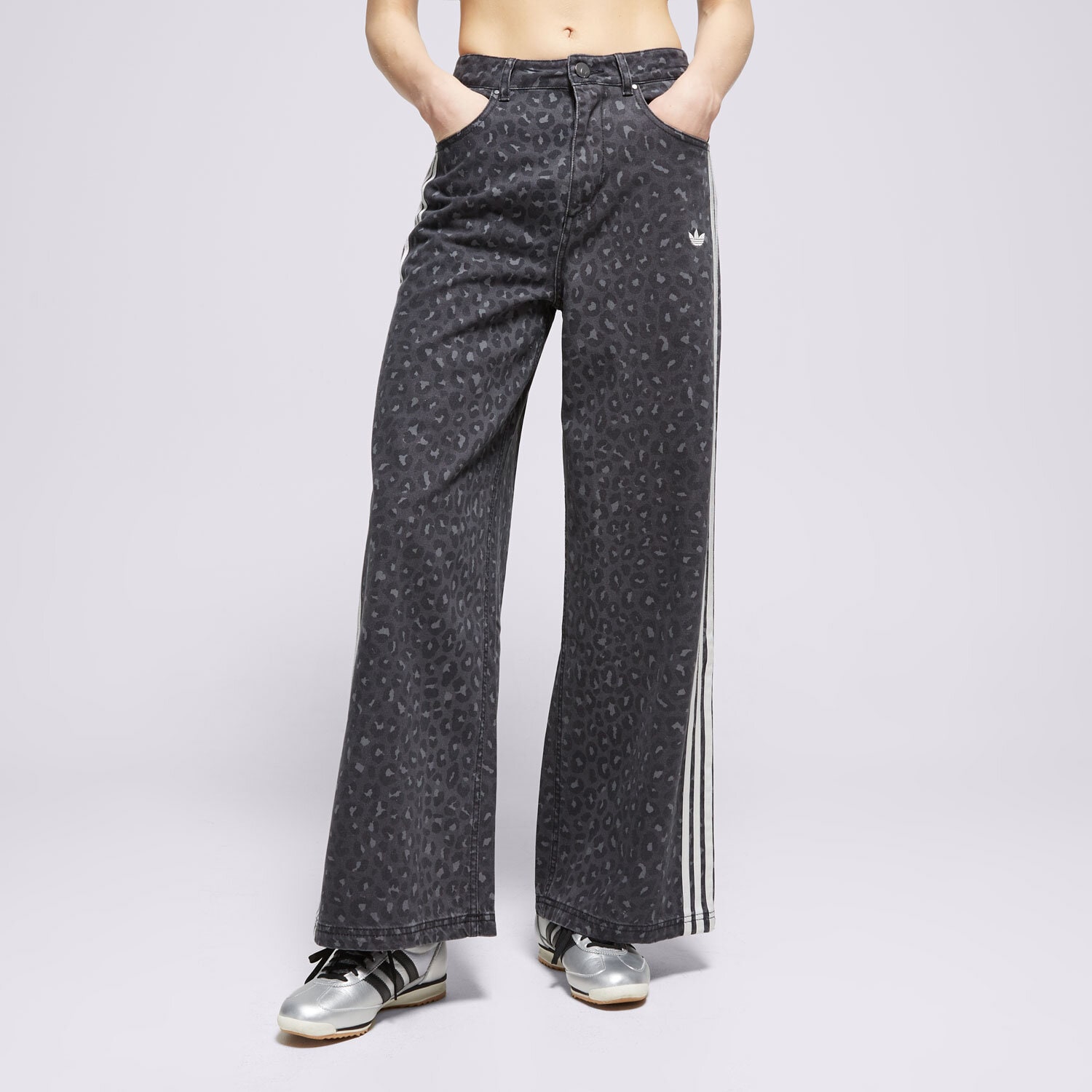 Femei pantaloni ADIDAS PANTALONI  DNM LOOSE PANTS KA2679 Negru